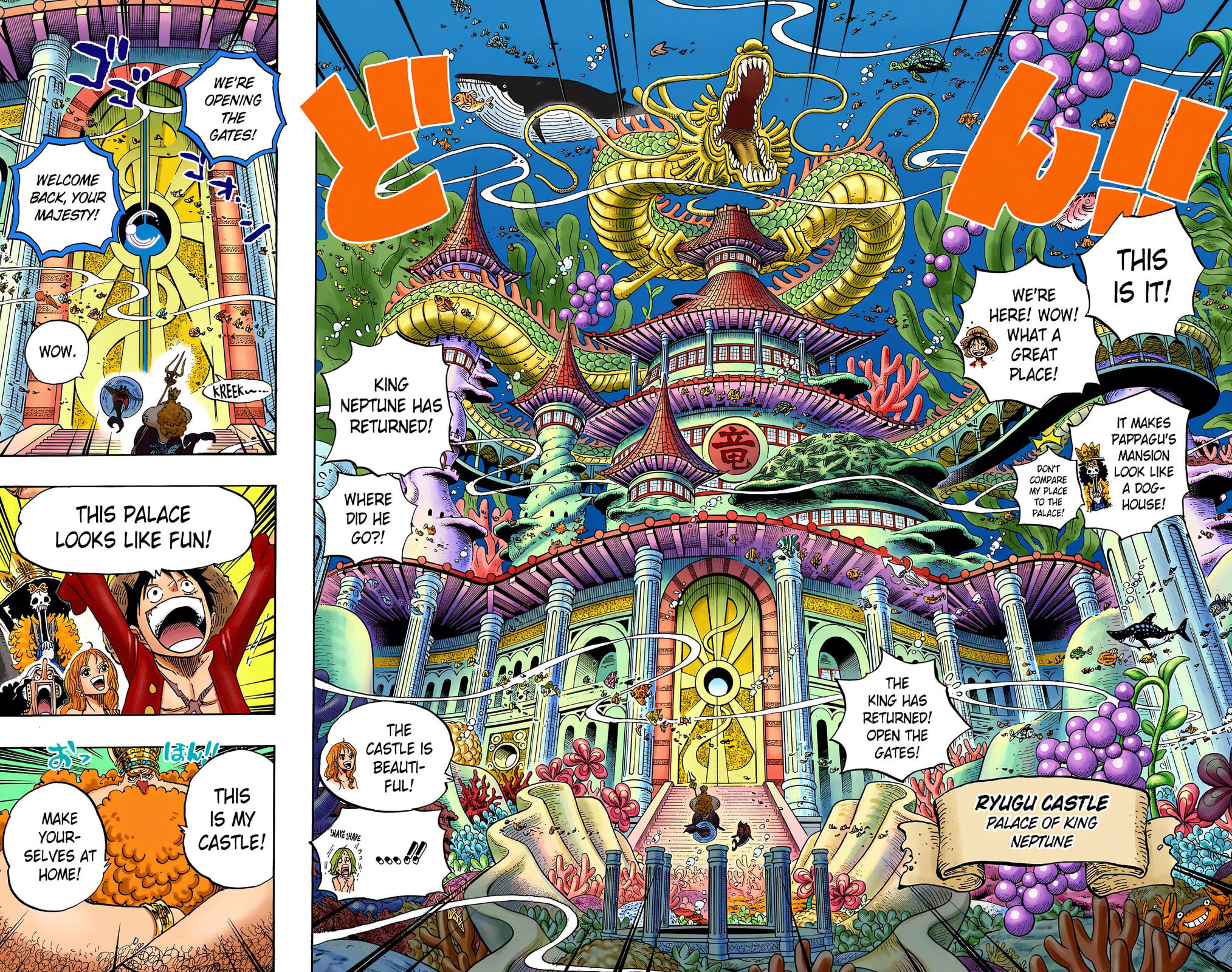 Read One Piece (Colored) chapter 612 image 11 on Lezhin