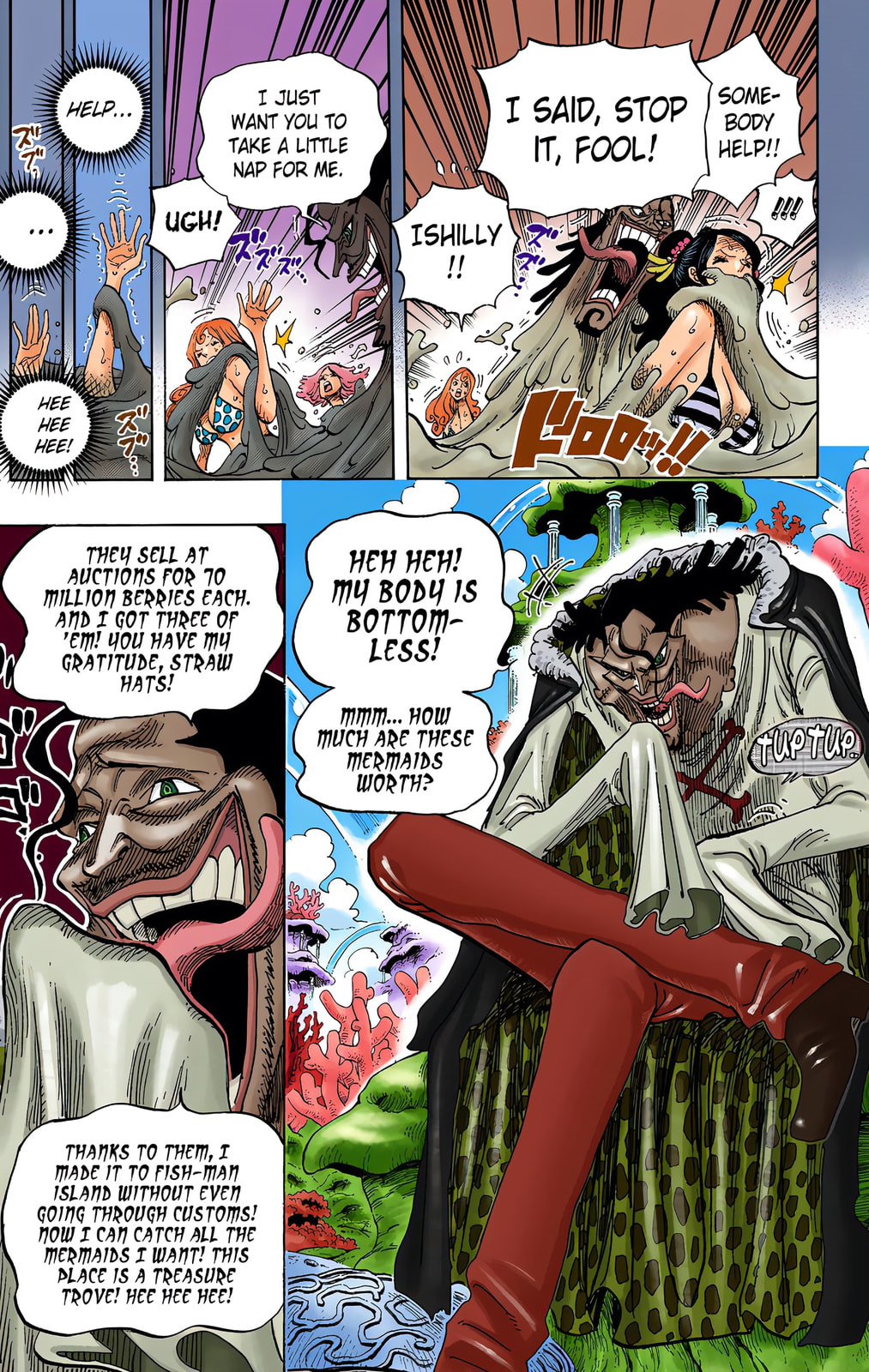 Read One Piece (Colored) chapter 612 image 4 on Lezhin