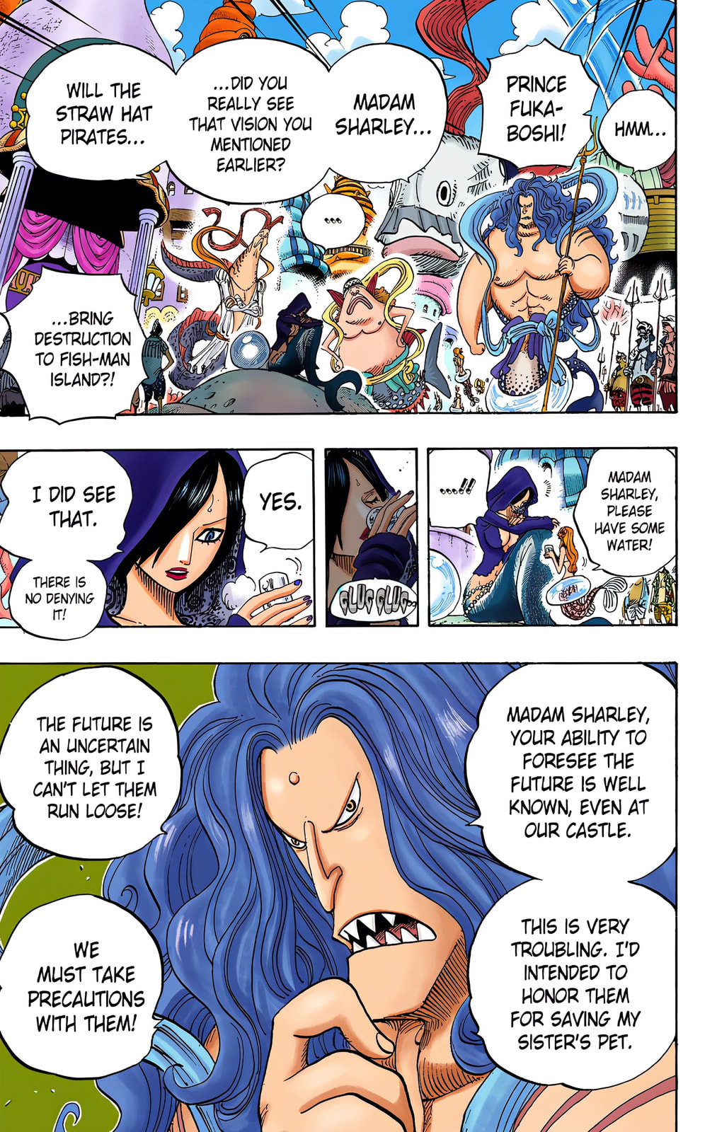 Read One Piece (Colored) chapter 612 image 6 on Lezhin