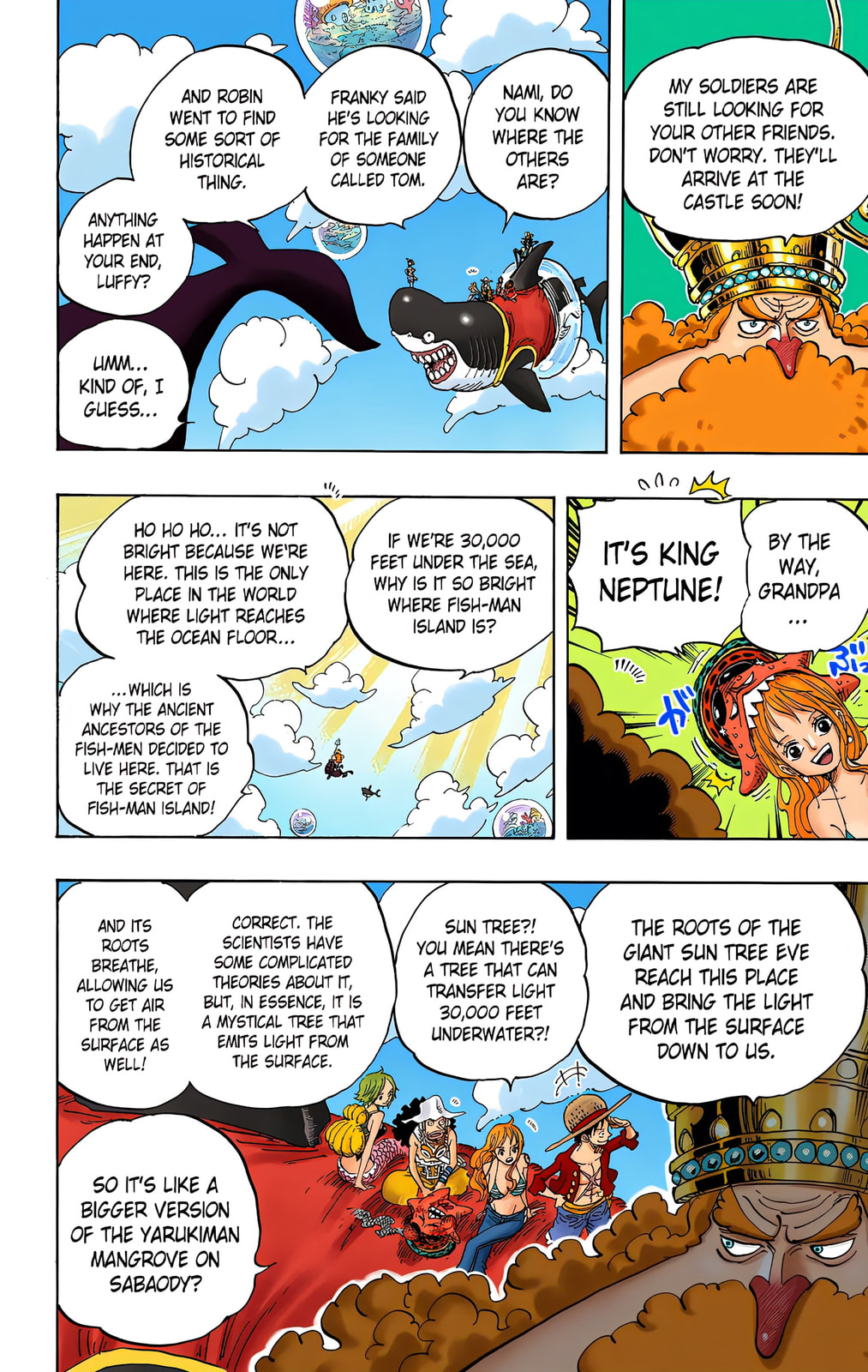 Read One Piece (Colored) chapter 612 image 9 on Lezhin