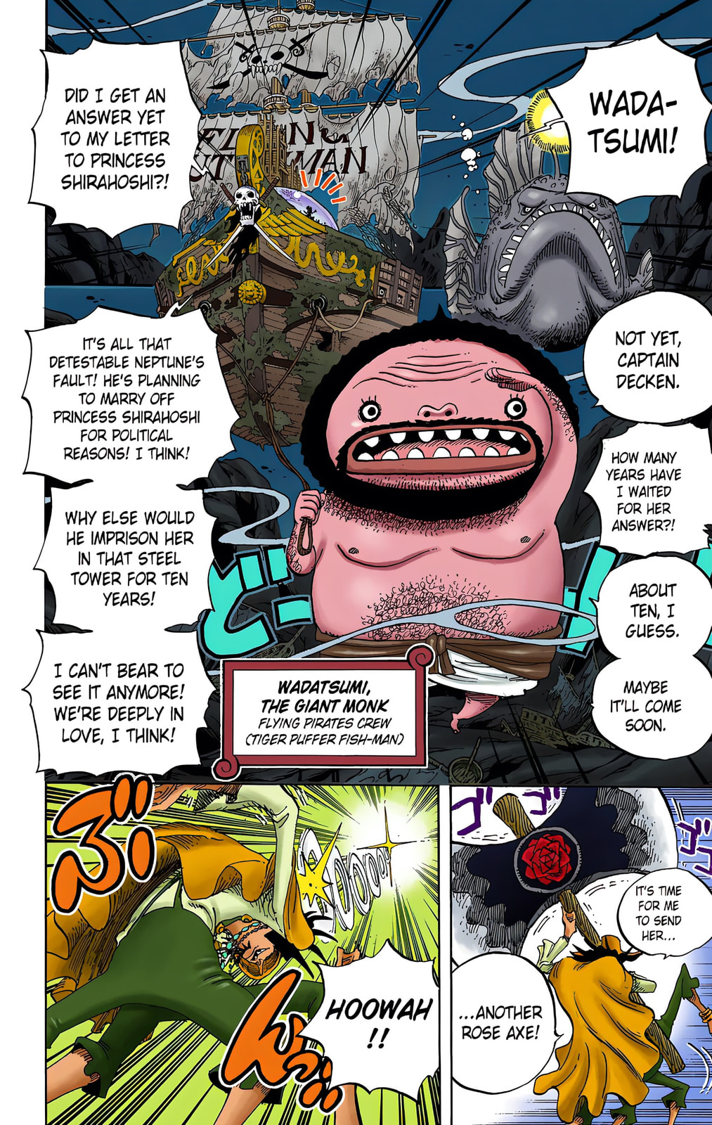 Read One Piece (Colored) chapter 613 image 1 on Lezhin