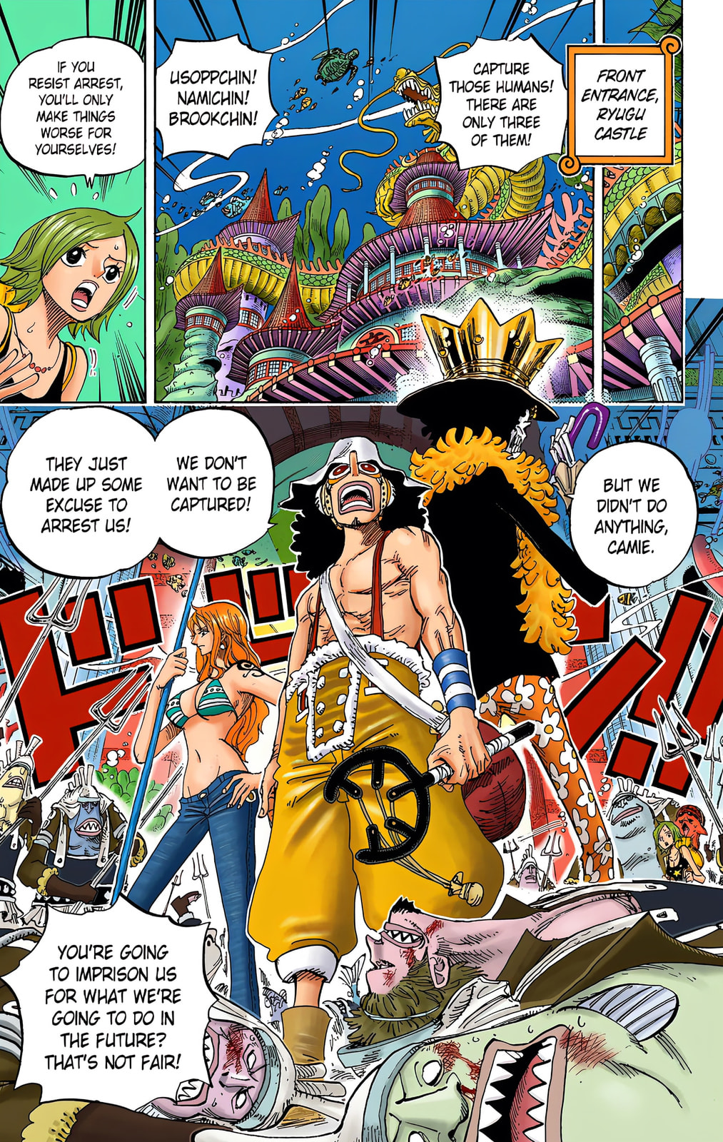 Read One Piece (Colored) chapter 613 image 12 on Lezhin