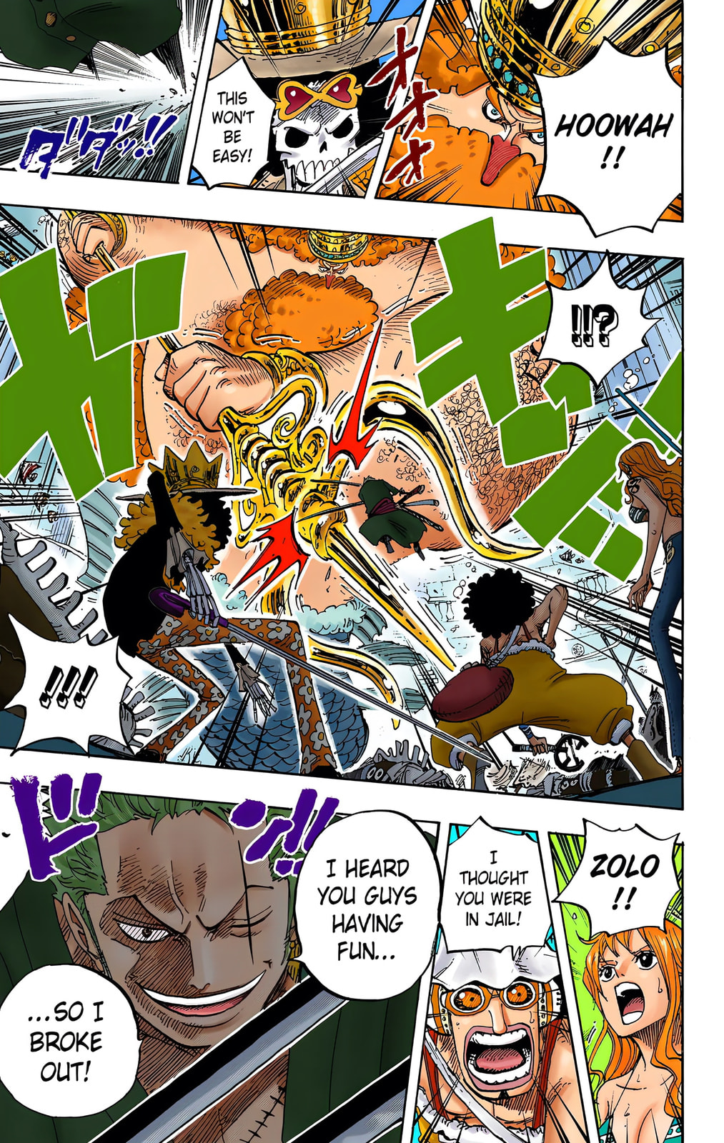 Read One Piece (Colored) chapter 613 image 14 on Lezhin