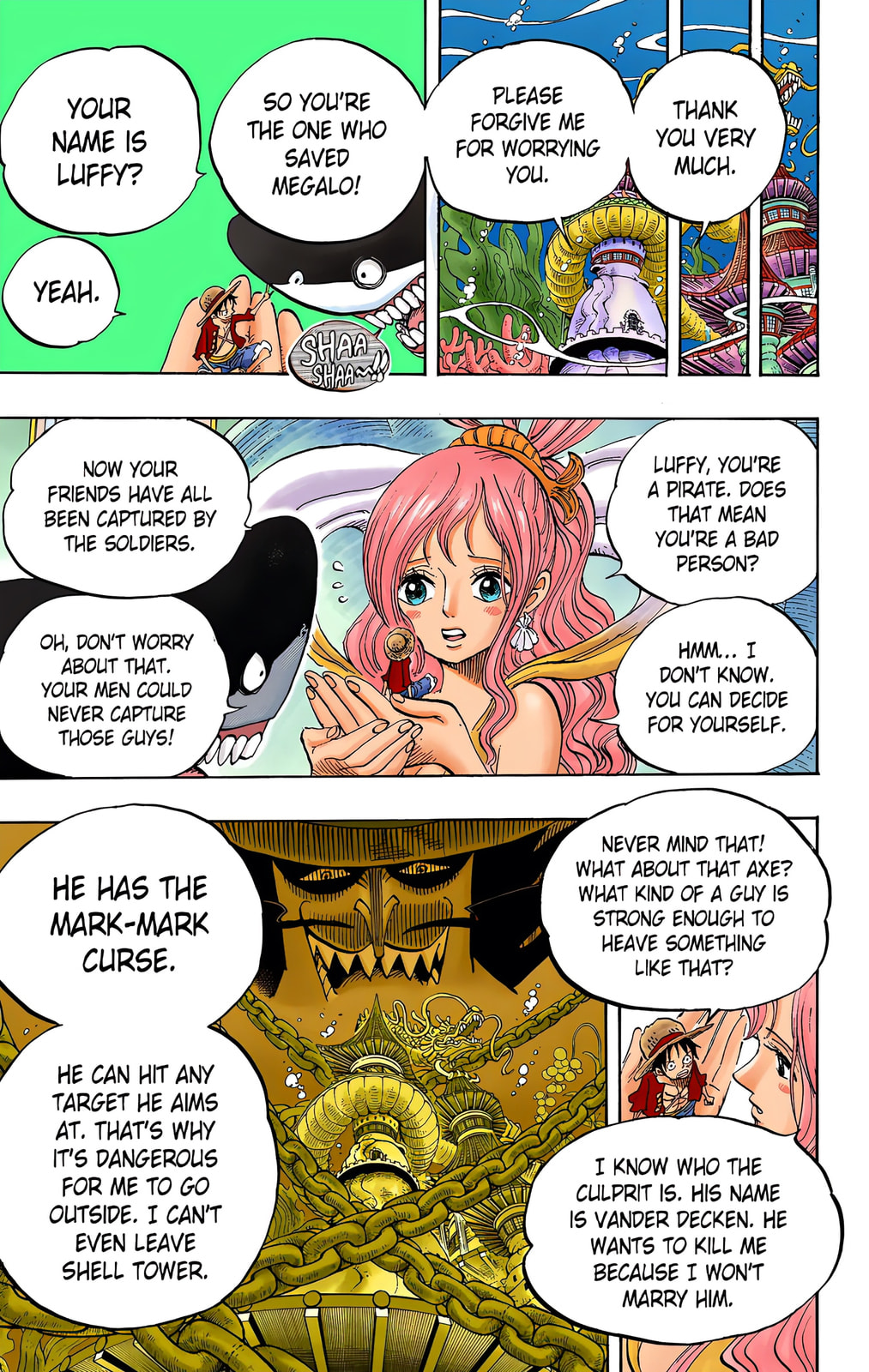 Read One Piece (Colored) chapter 613 image 8 on Lezhin