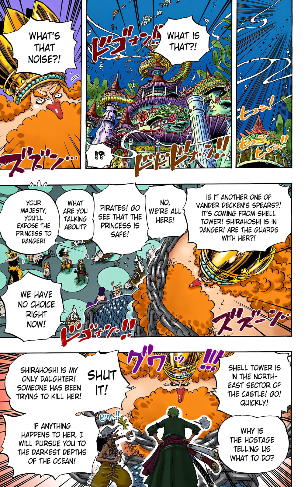Read One Piece (Colored) chapter 614 image 11 on Lezhin