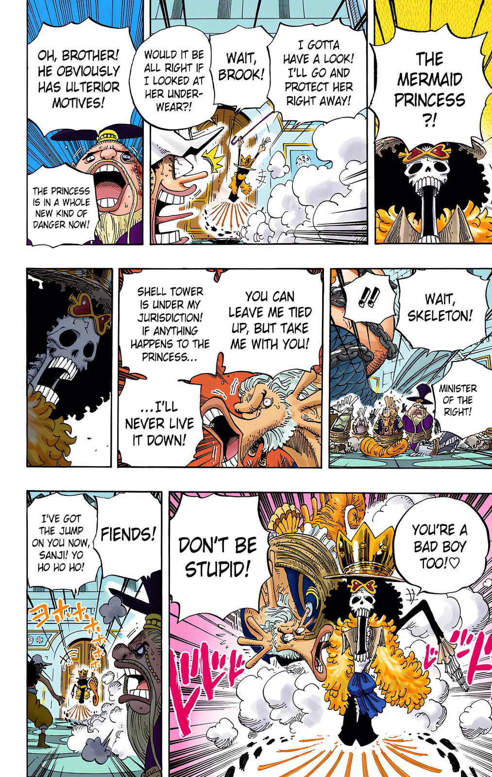 Read One Piece (Colored) chapter 614 image 12 on Lezhin