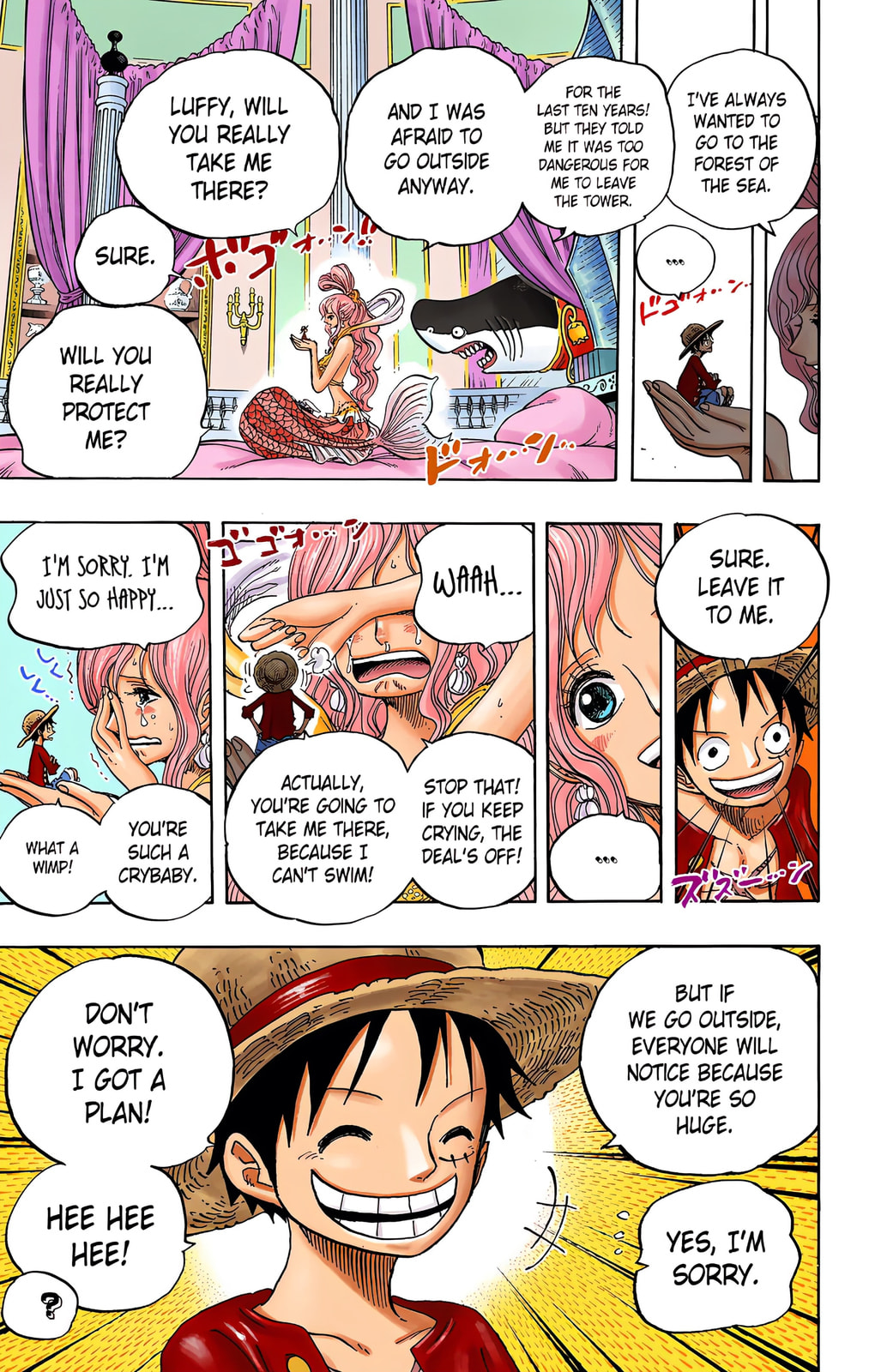 Read One Piece (Colored) chapter 614 image 13 on Lezhin
