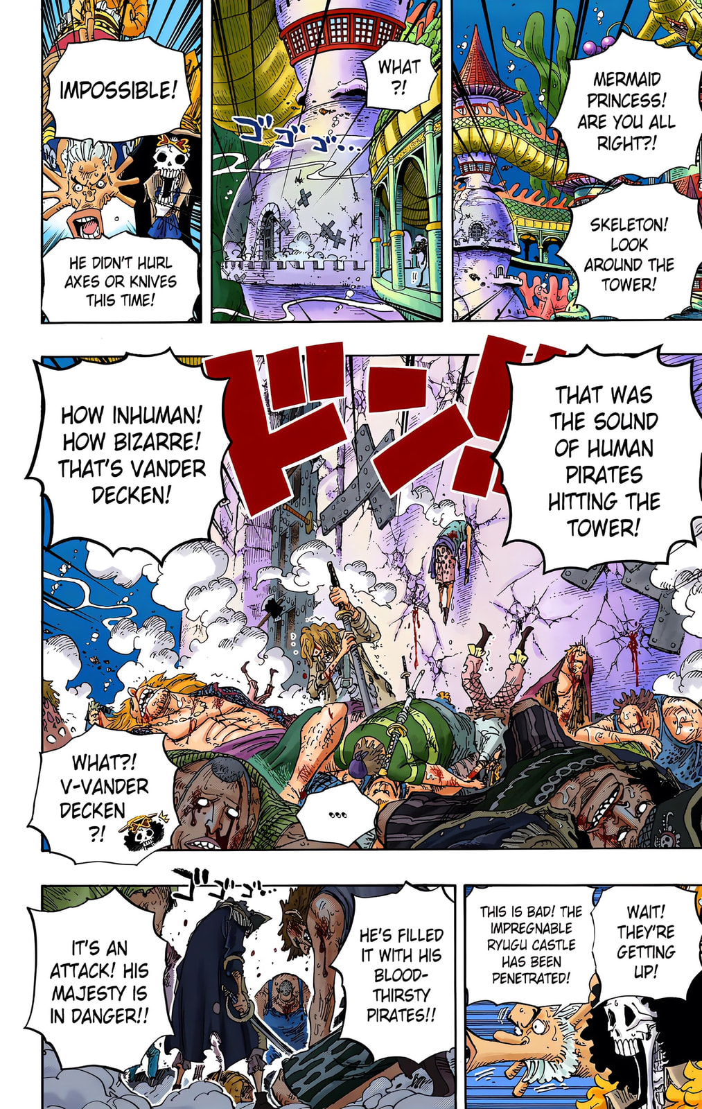 Read One Piece (Colored) chapter 614 image 14 on Lezhin