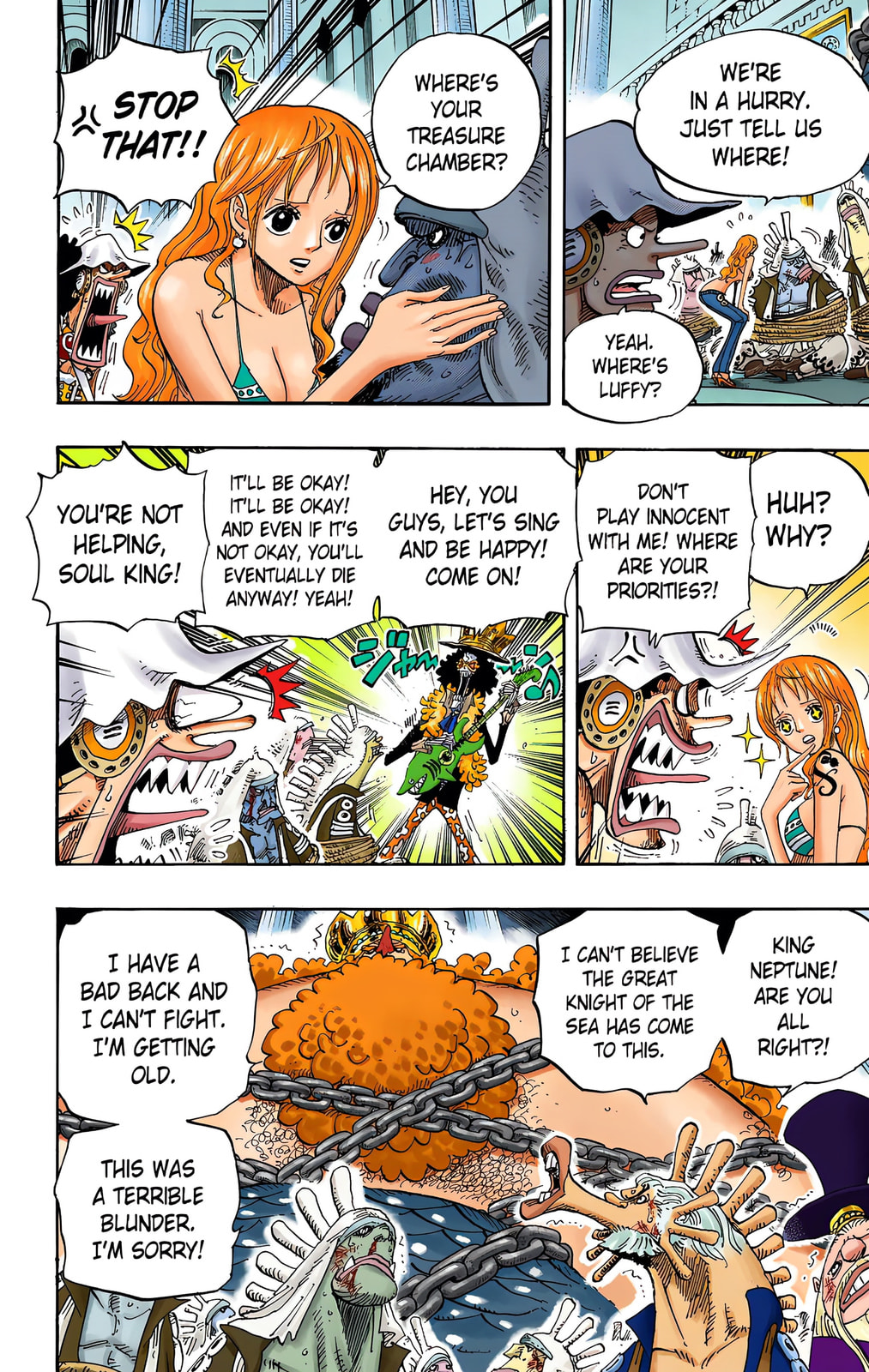Read One Piece (Colored) chapter 614 image 2 on Lezhin