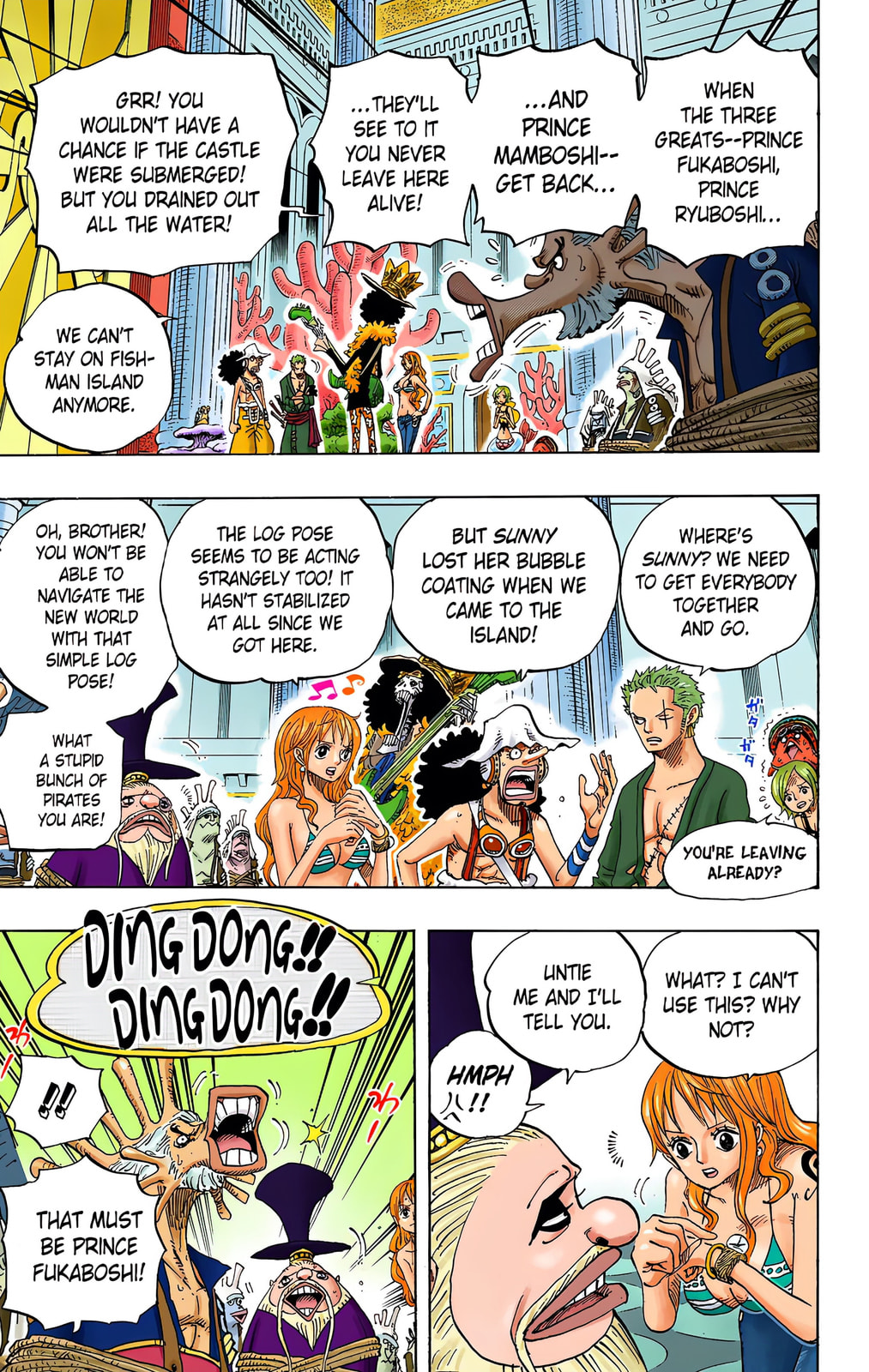 Read One Piece (Colored) chapter 614 image 3 on Lezhin