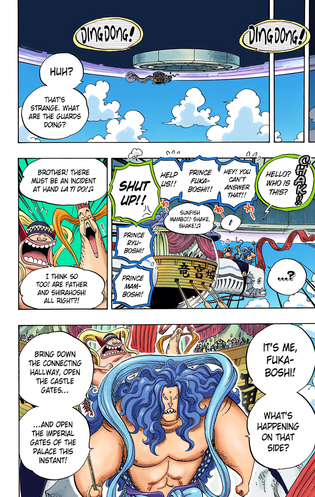 Read One Piece (Colored) chapter 614 image 4 on Lezhin