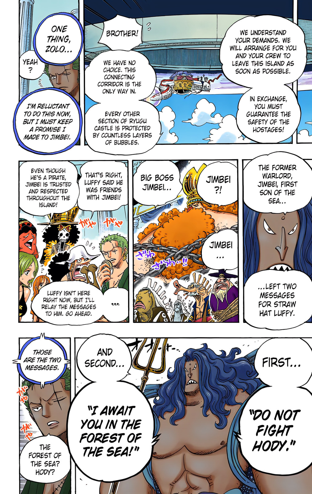 Read One Piece (Colored) chapter 614 image 6 on Lezhin