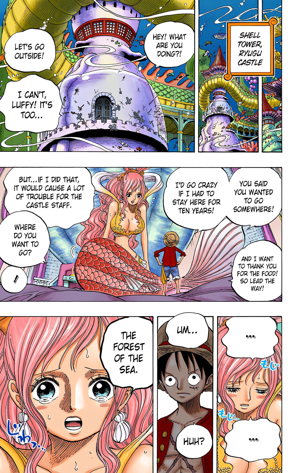 Read One Piece (Colored) chapter 614 image 9 on Lezhin