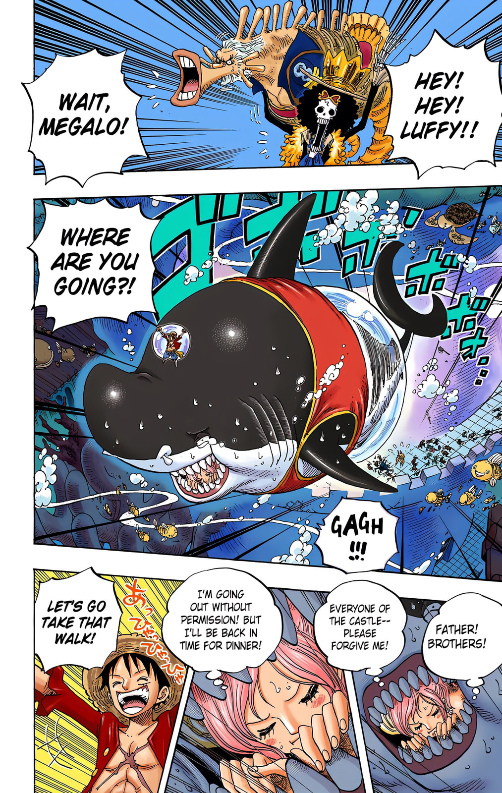 Read One Piece (Colored) chapter 615 image 1 on Lezhin