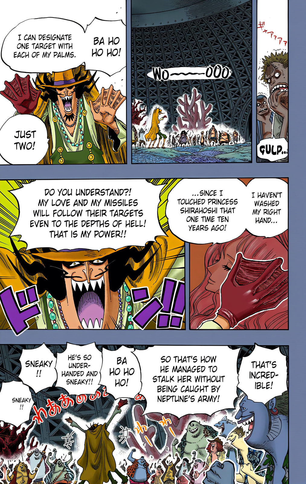 Read One Piece (Colored) chapter 615 image 12 on Lezhin