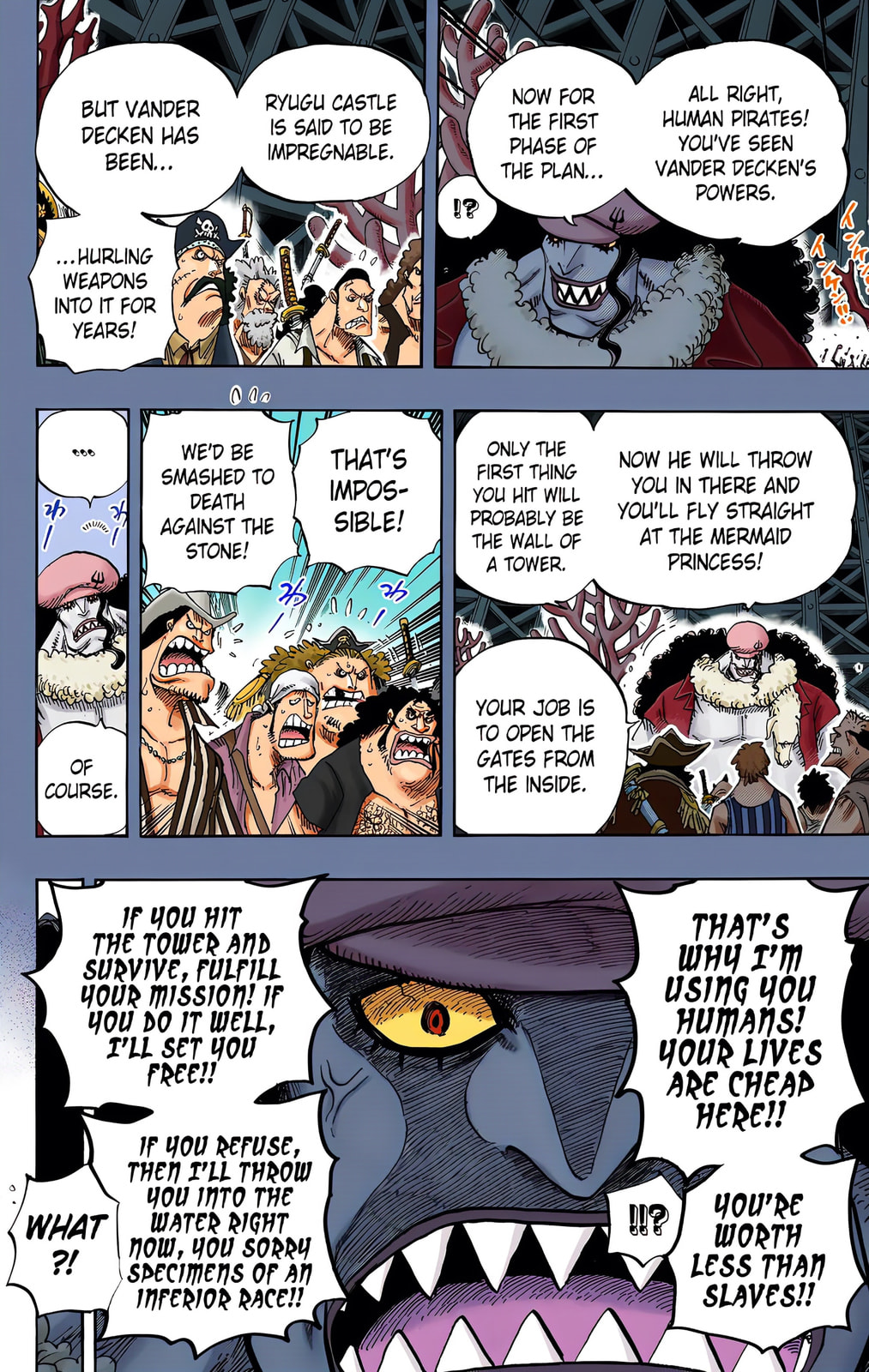 Read One Piece (Colored) chapter 615 image 13 on Lezhin