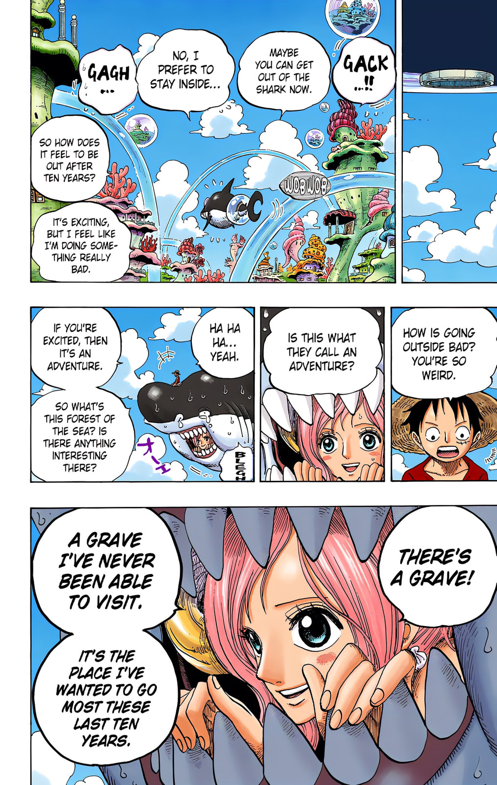 Read One Piece (Colored) chapter 615 image 15 on Lezhin