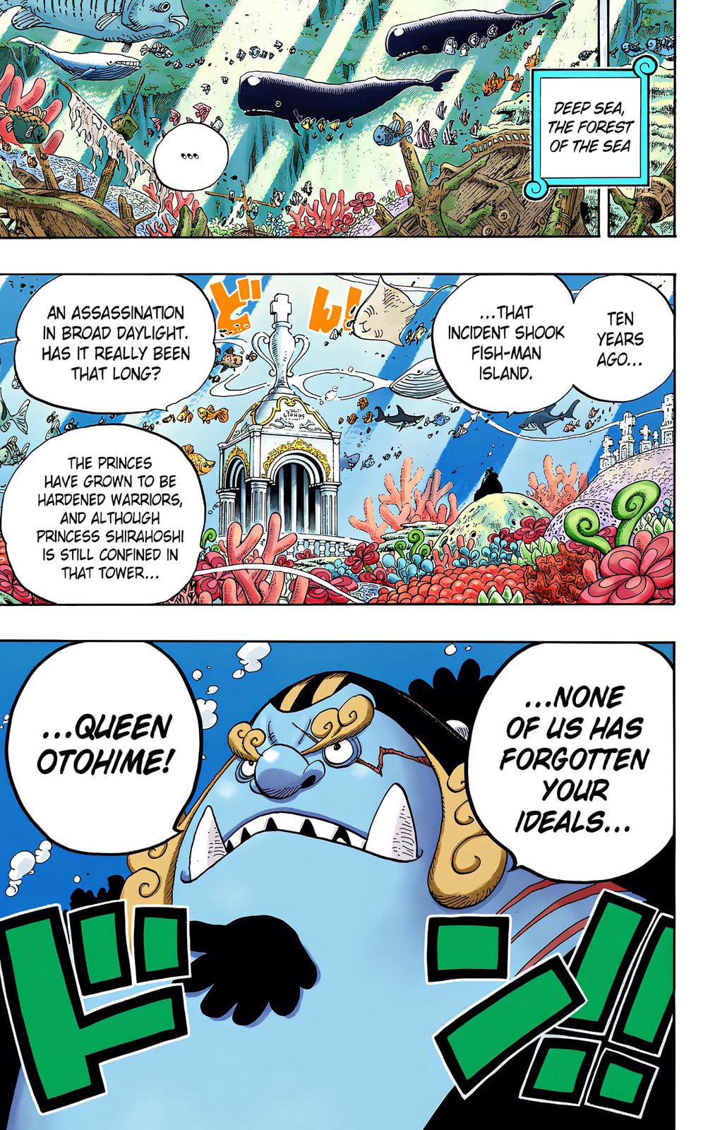 Read One Piece (Colored) chapter 615 image 16 on Lezhin