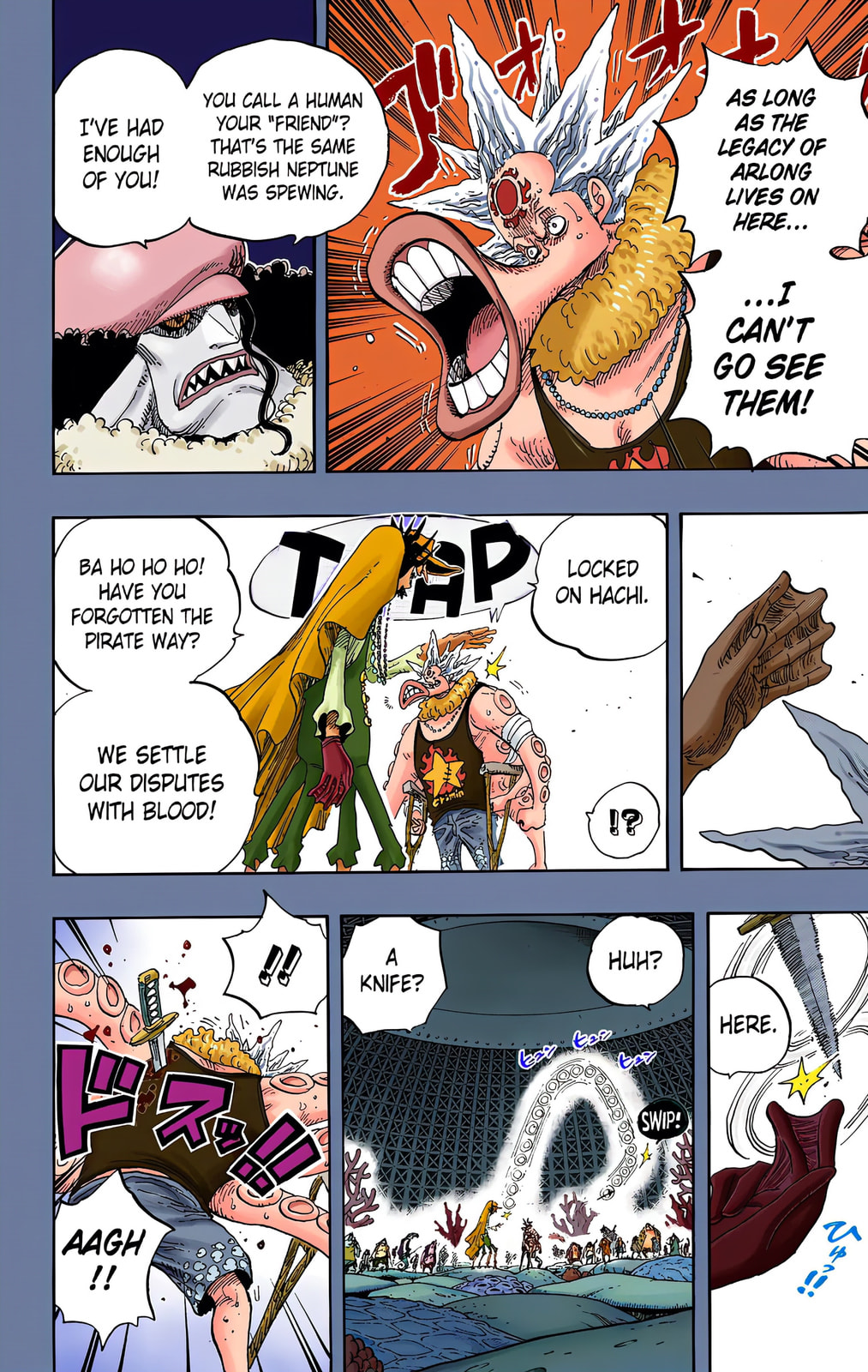 Read One Piece (Colored) chapter 615 image 9 on Lezhin