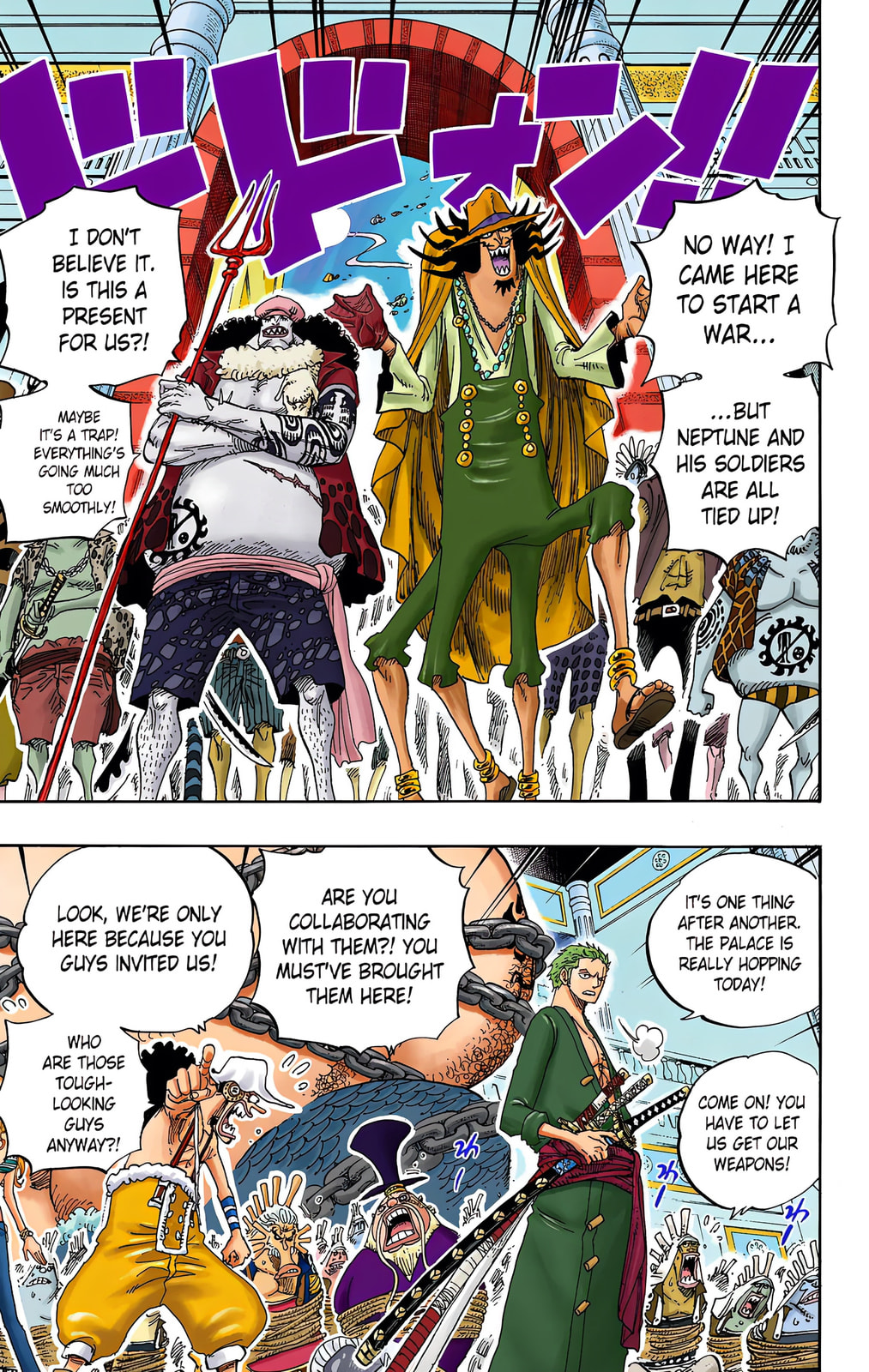 Read One Piece (Colored) chapter 616 image 12 on Lezhin