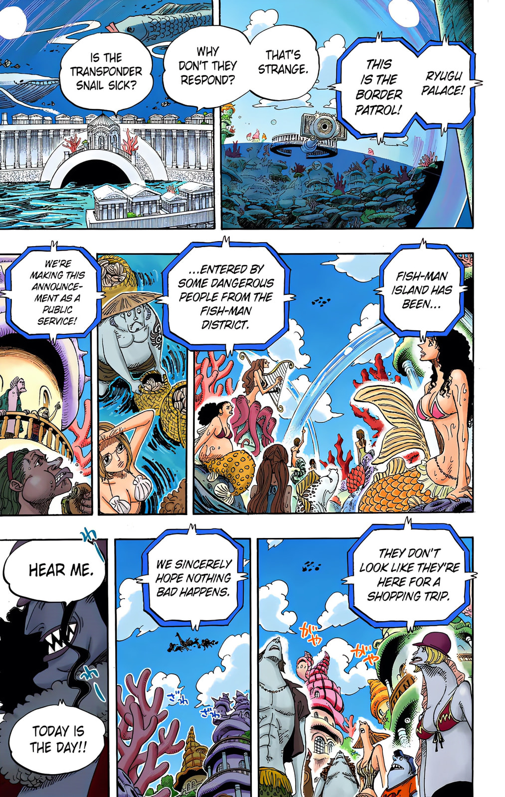 Read One Piece (Colored) chapter 616 image 2 on Lezhin