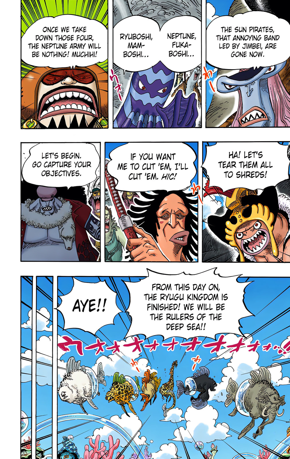 Read One Piece (Colored) chapter 616 image 4 on Lezhin