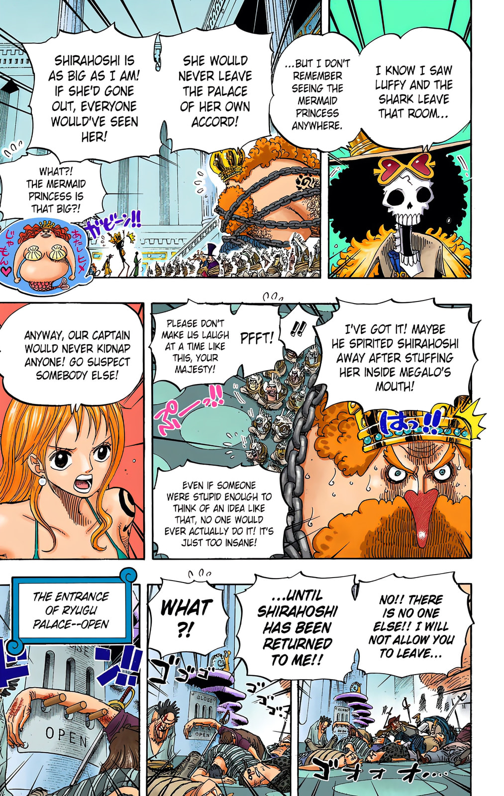 Read One Piece (Colored) chapter 616 image 7 on Lezhin