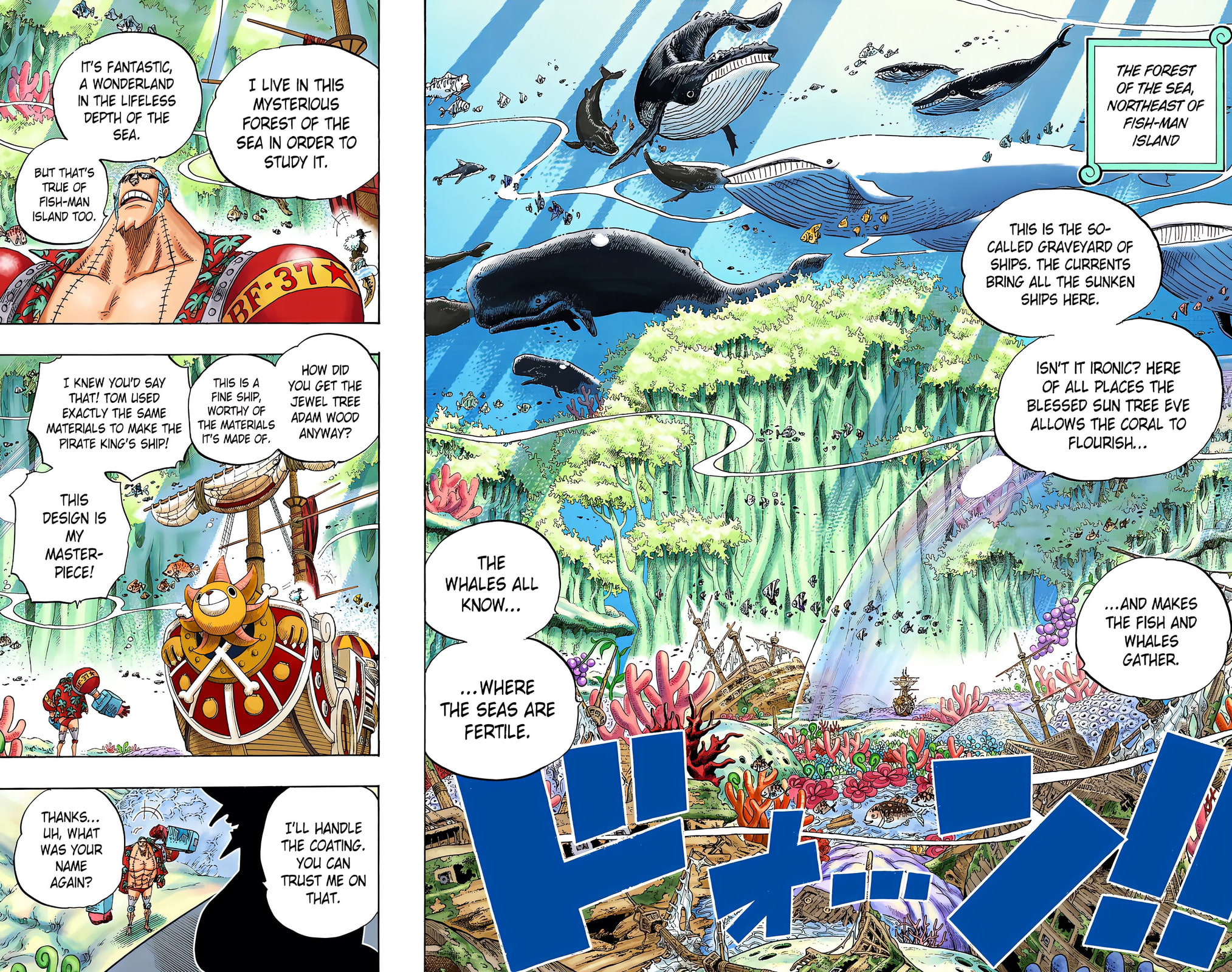 Read One Piece (Colored) chapter 616 image 8 on Lezhin