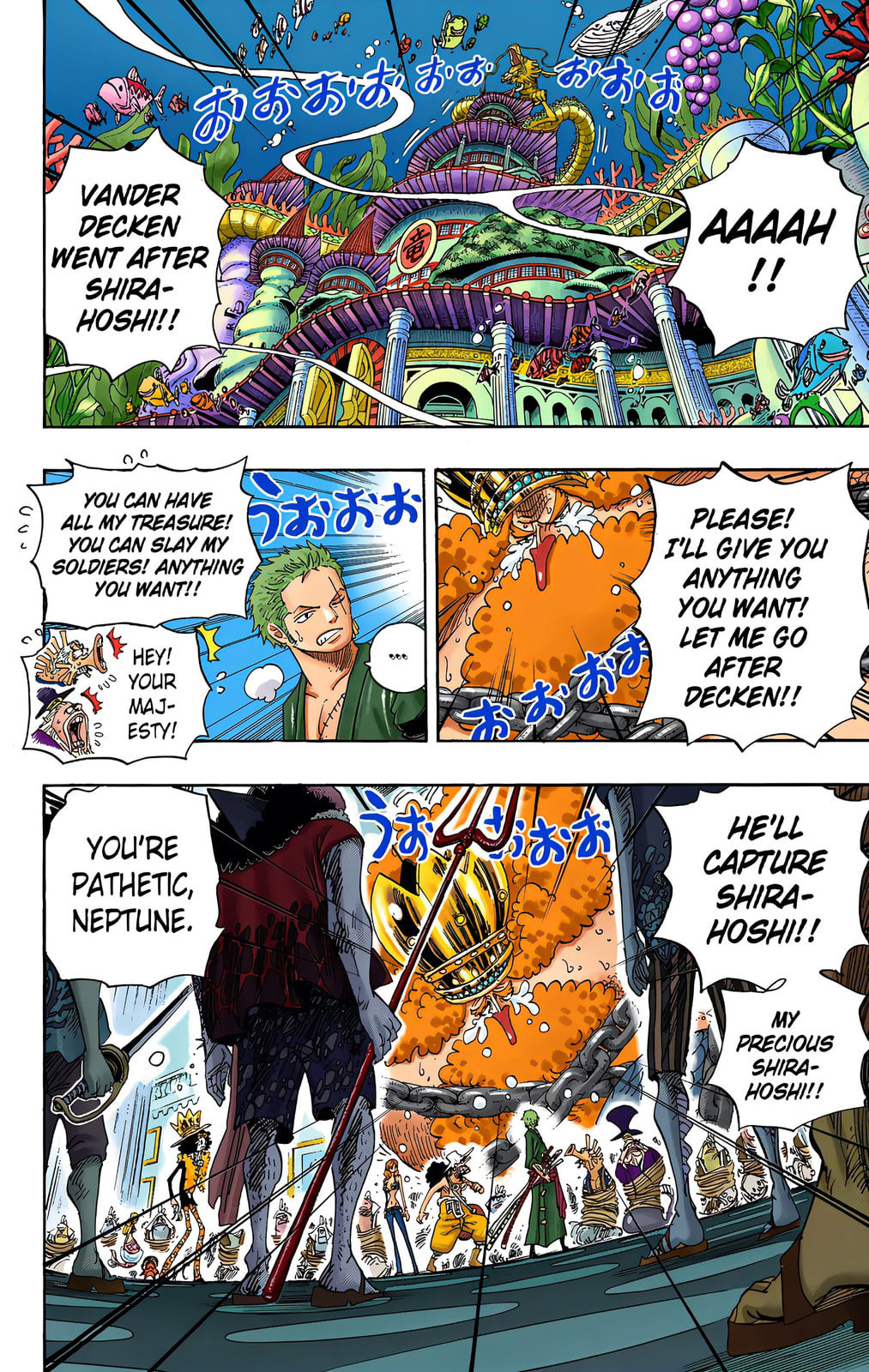 Read One Piece (Colored) chapter 617 image 1 on Lezhin