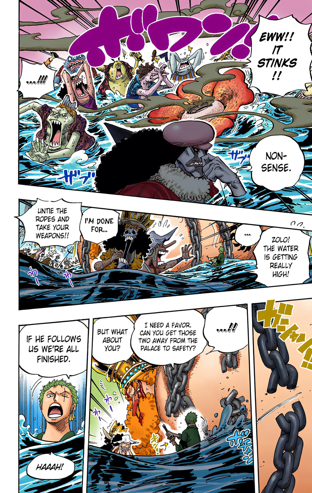 Read One Piece (Colored) chapter 617 image 11 on Lezhin