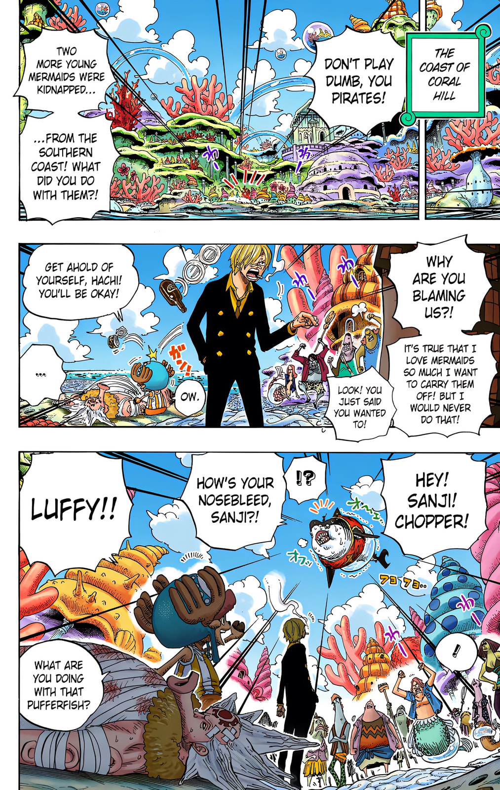 Read One Piece (Colored) chapter 617 image 13 on Lezhin