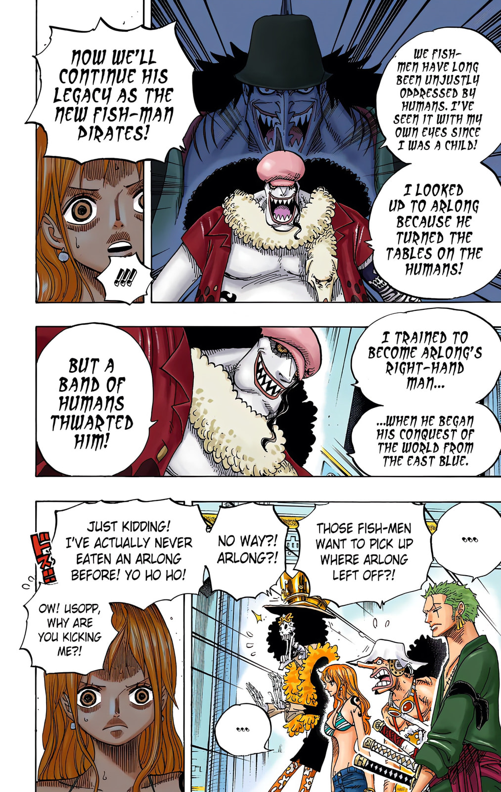 Read One Piece (Colored) chapter 617 image 3 on Lezhin