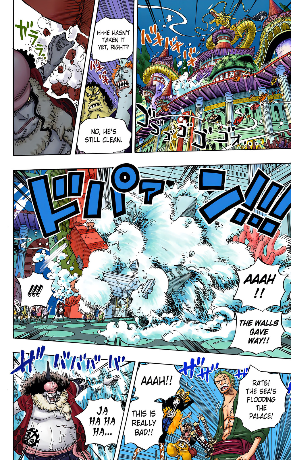 Read One Piece (Colored) chapter 617 image 5 on Lezhin
