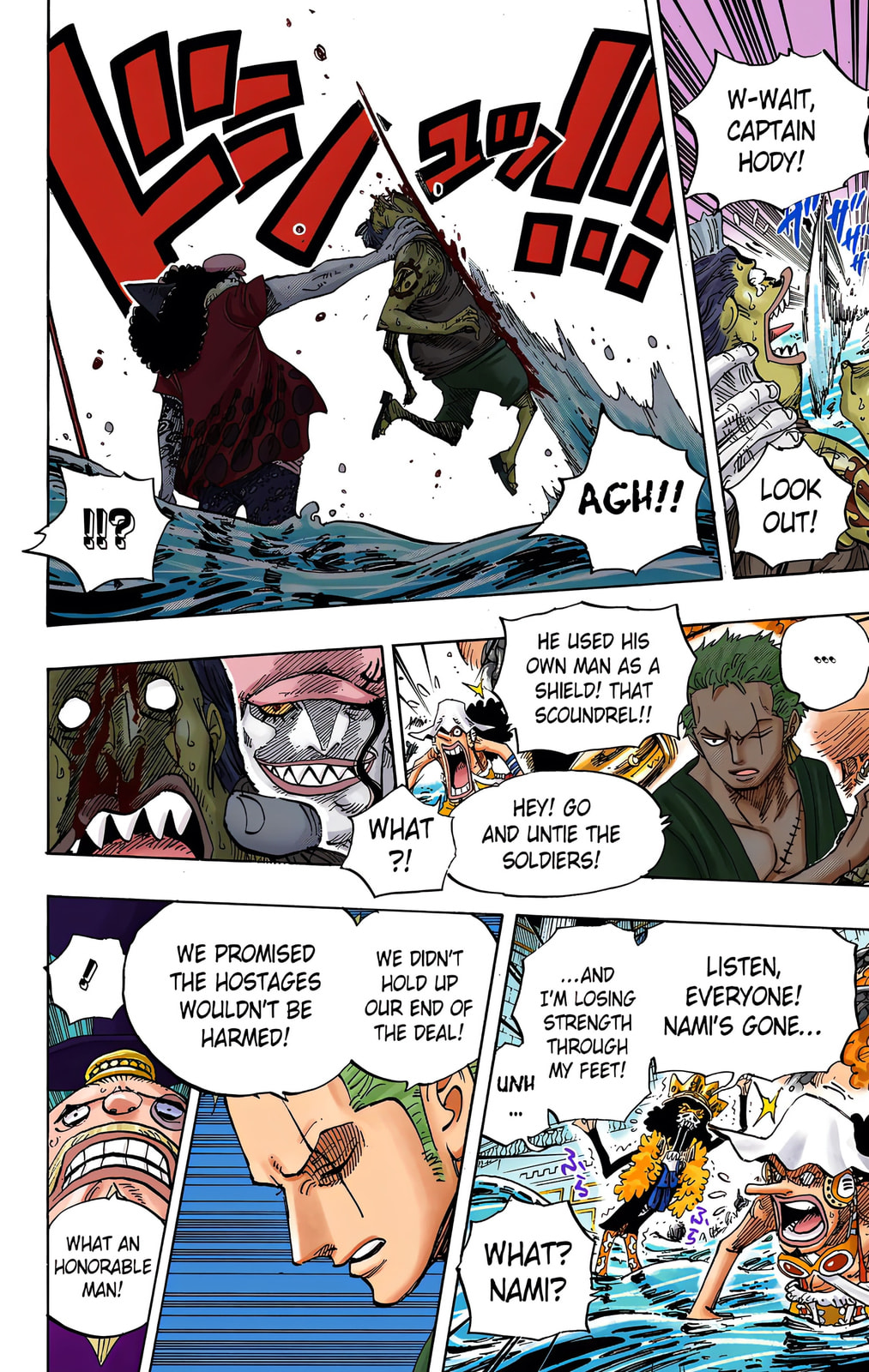 Read One Piece (Colored) chapter 617 image 9 on Lezhin
