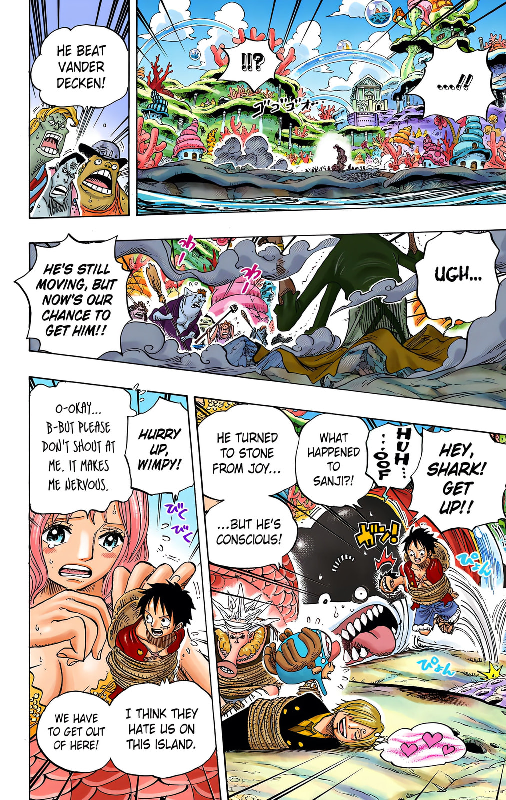 Read One Piece (Colored) chapter 618 image 11 on Lezhin