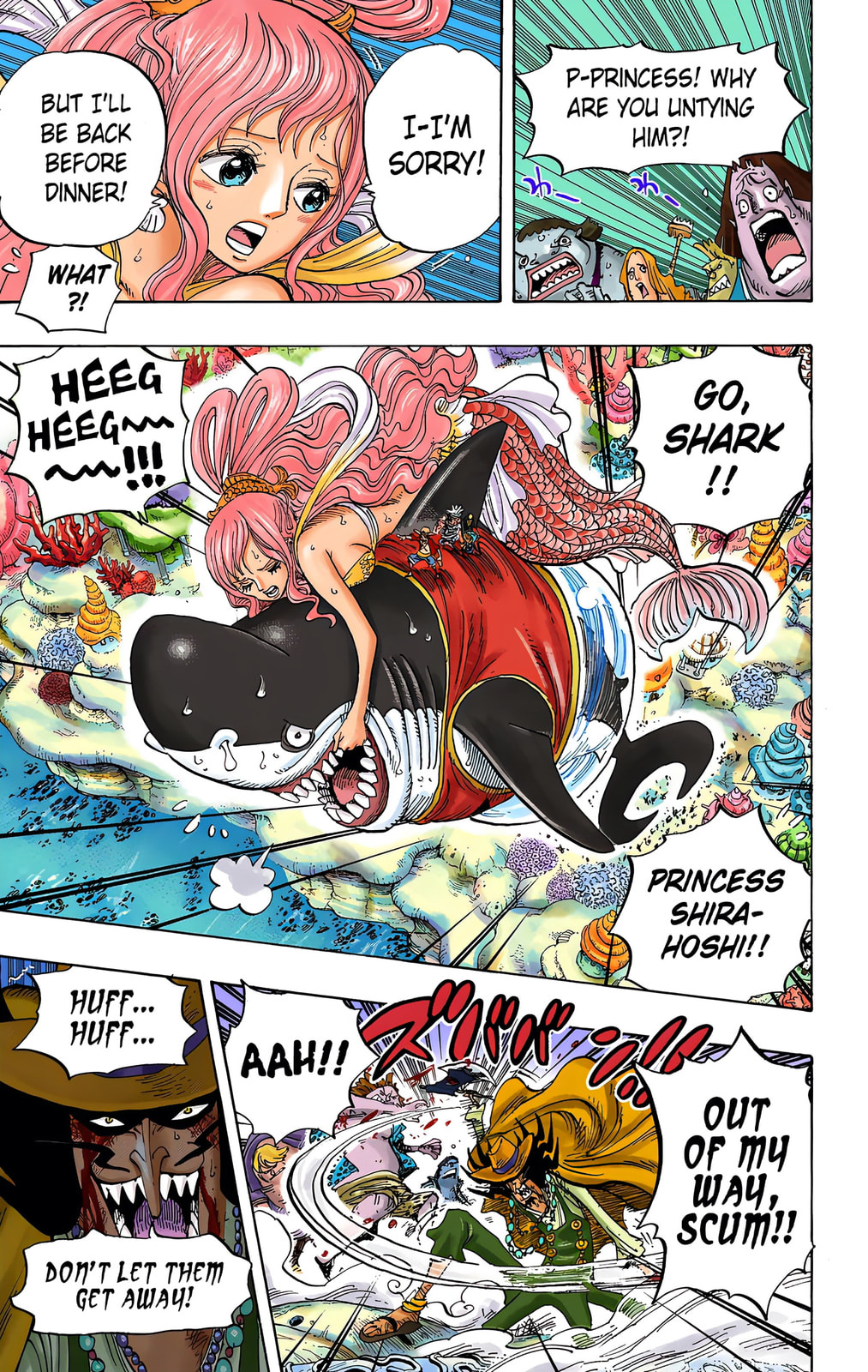 Read One Piece (Colored) chapter 618 image 12 on Lezhin