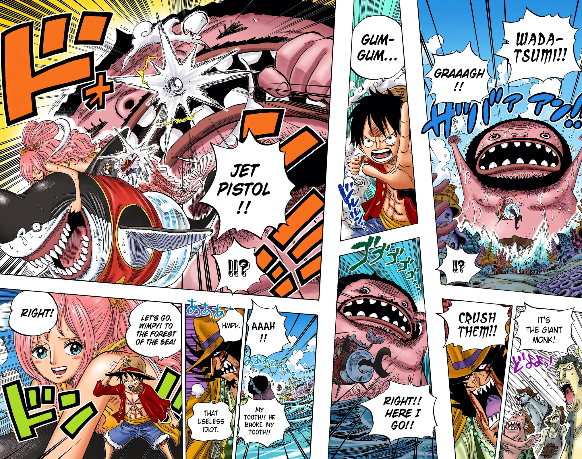 Read One Piece (Colored) chapter 618 image 13 on Lezhin
