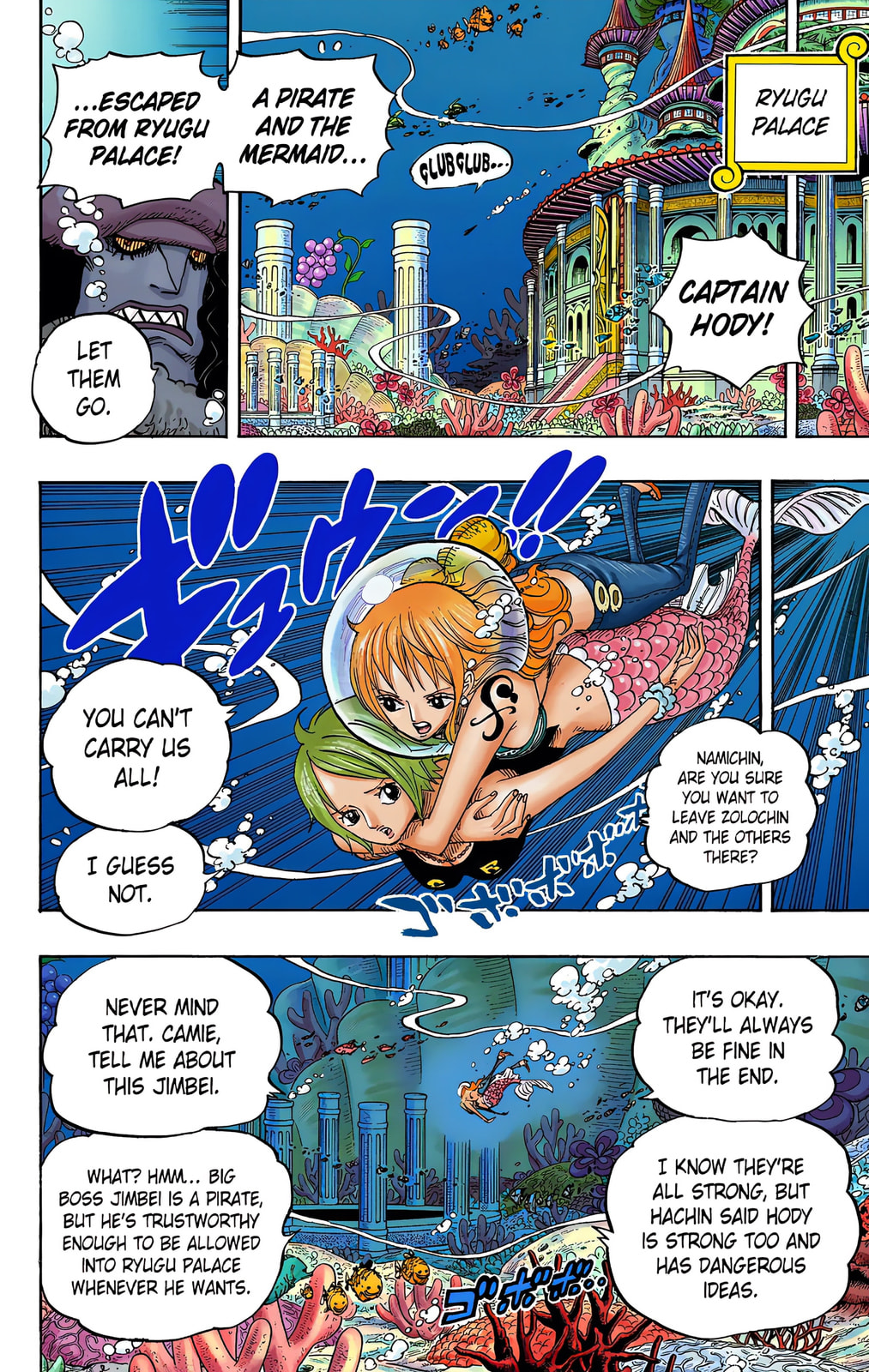 Read One Piece (Colored) chapter 618 image 14 on Lezhin