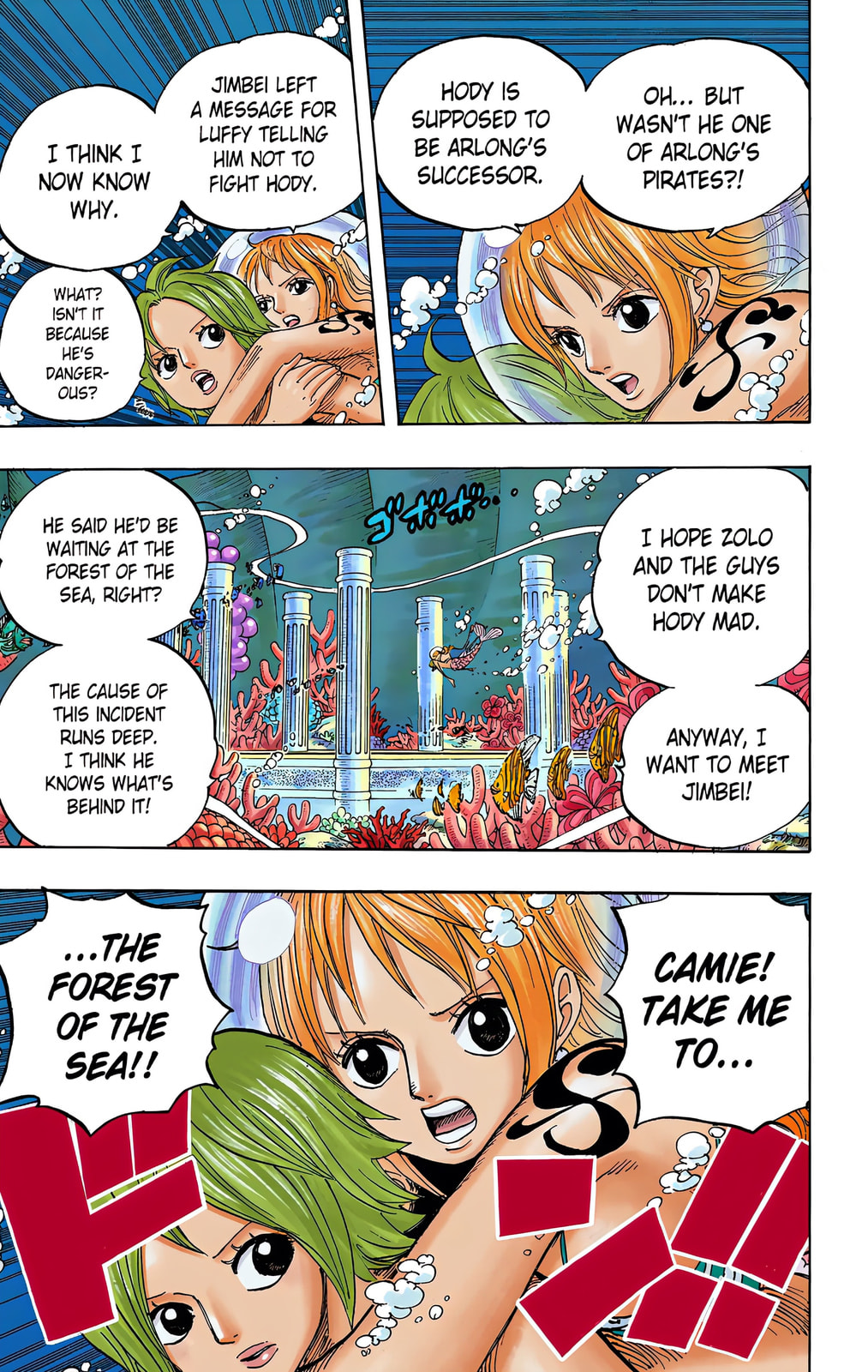 Read One Piece (Colored) chapter 618 image 15 on Lezhin