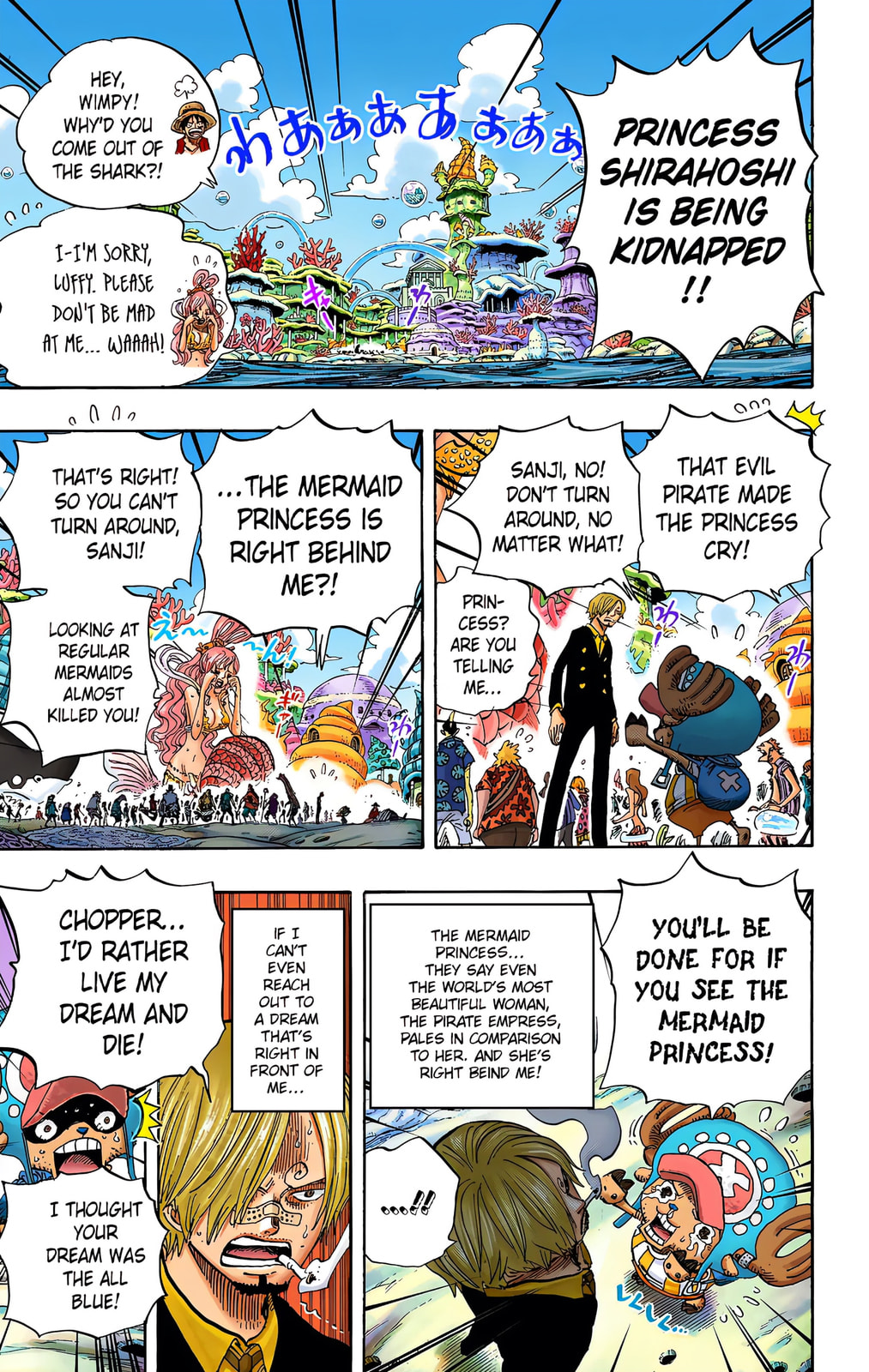 Read One Piece (Colored) chapter 618 image 2 on Lezhin