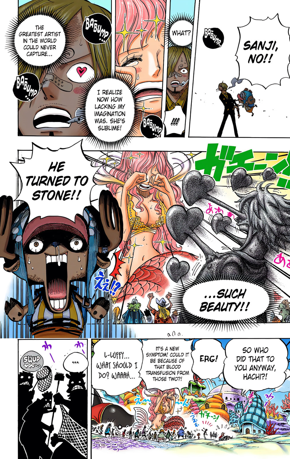 Read One Piece (Colored) chapter 618 image 3 on Lezhin