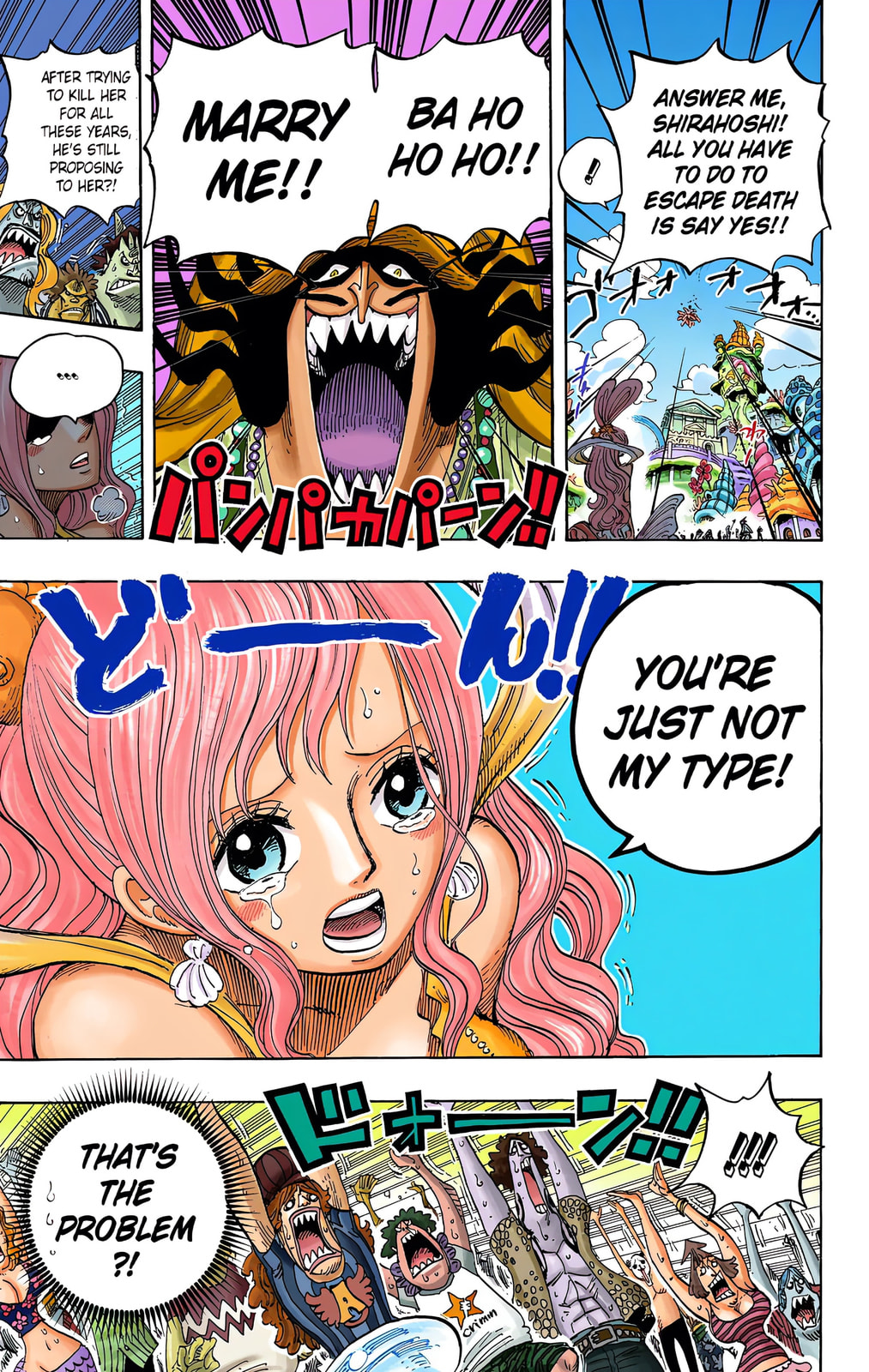 Read One Piece (Colored) chapter 618 image 6 on Lezhin