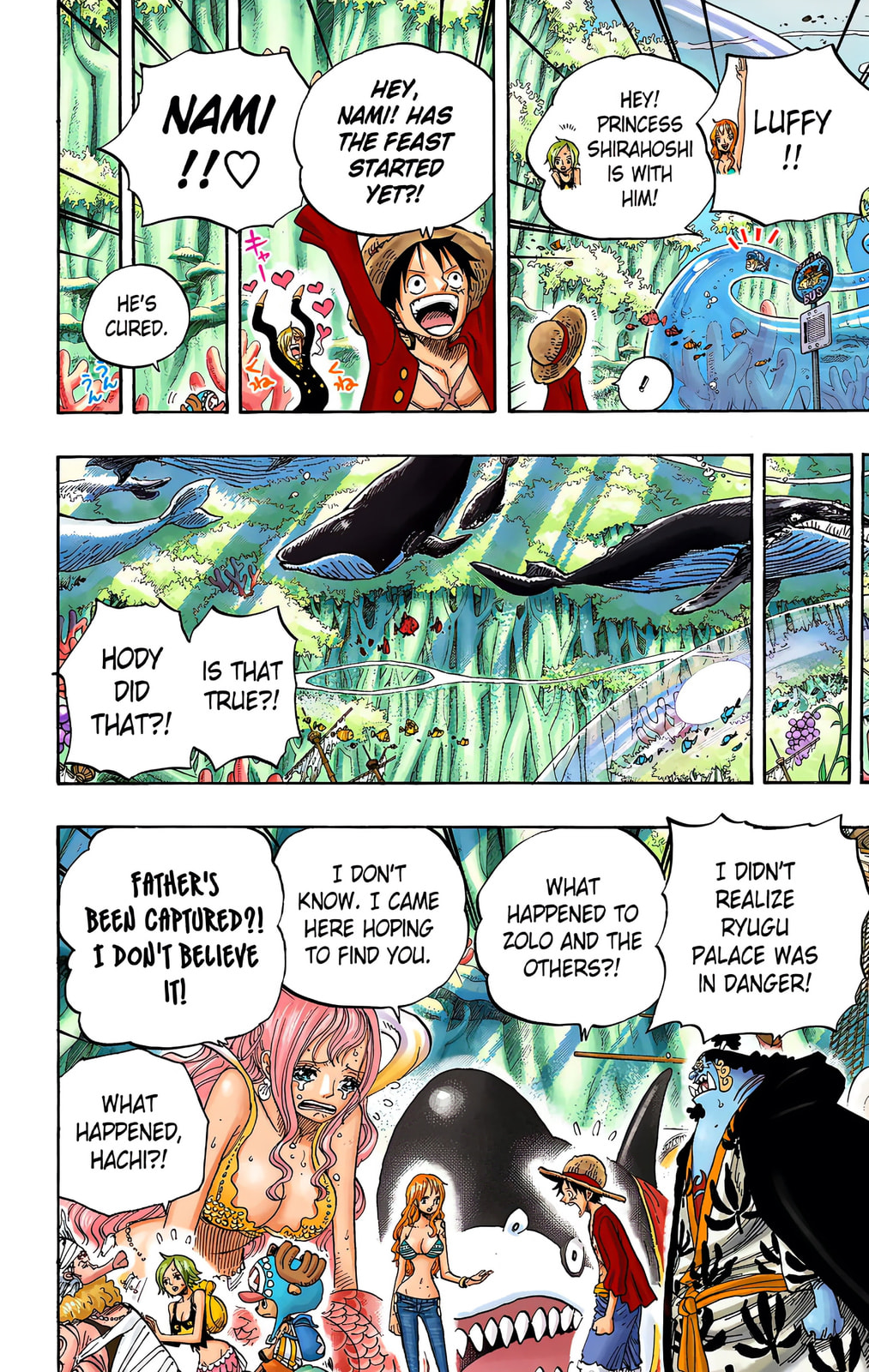 Read One Piece (Colored) chapter 619 image 13 on Lezhin