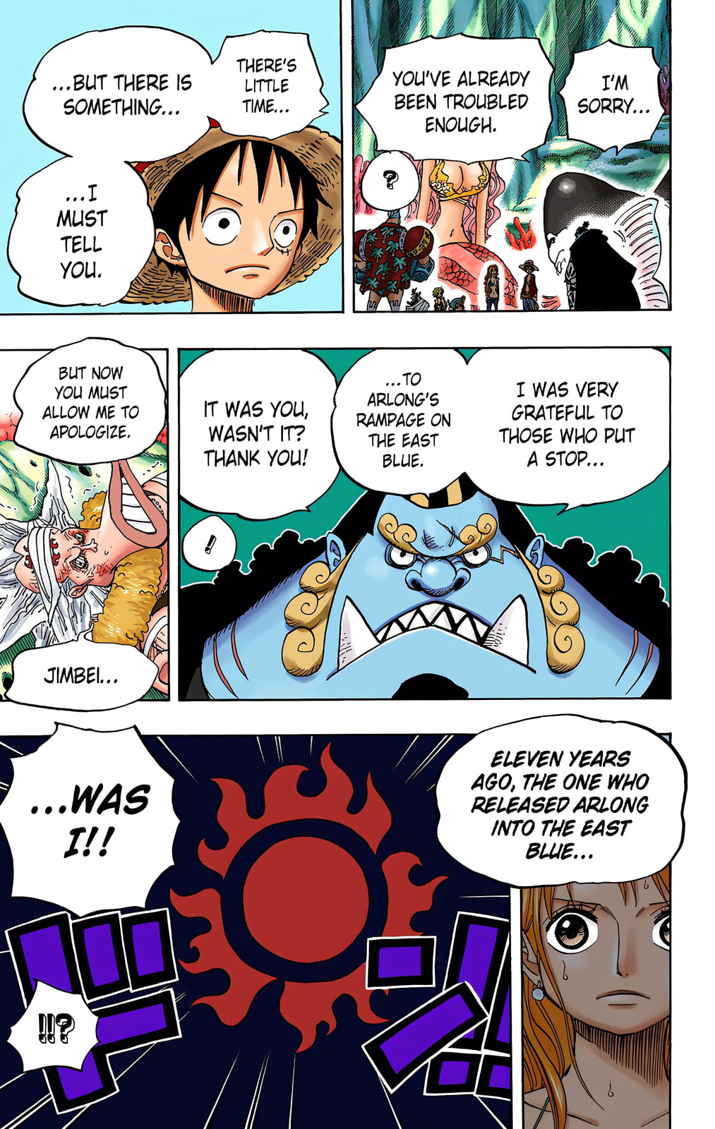 Read One Piece (Colored) chapter 619 image 14 on Lezhin