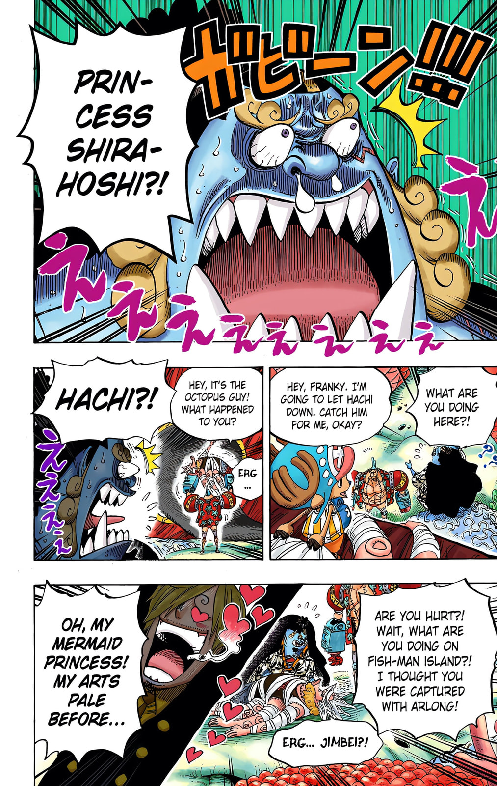 Read One Piece (Colored) chapter 619 image 9 on Lezhin