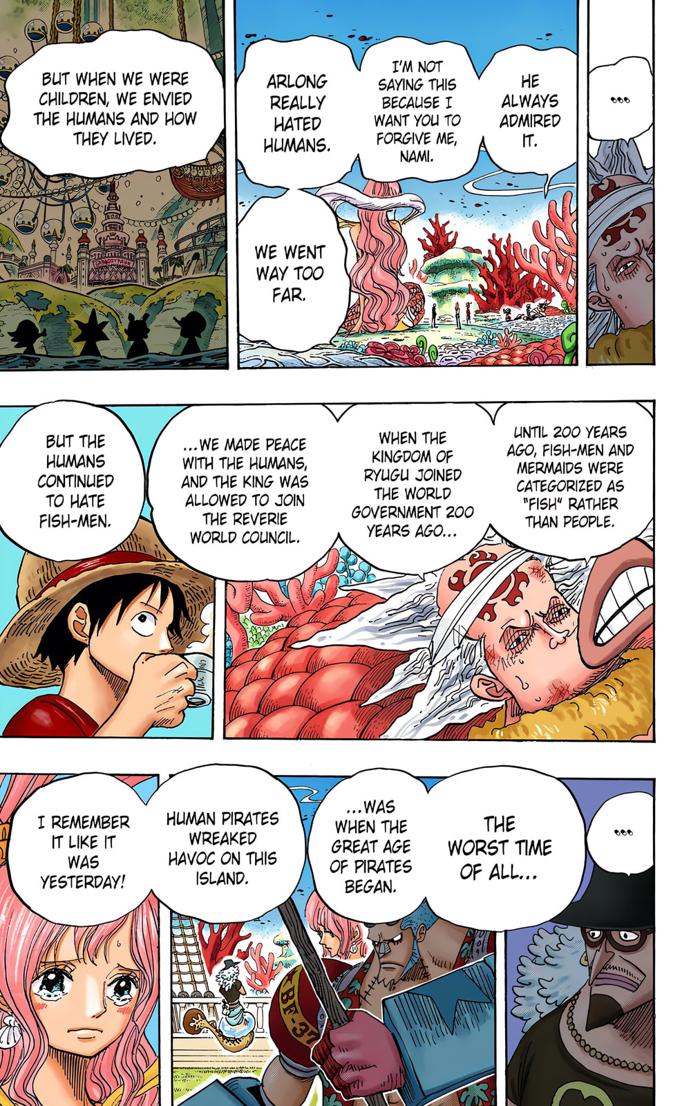 Read One Piece (Colored) chapter 620 image 12 on Lezhin