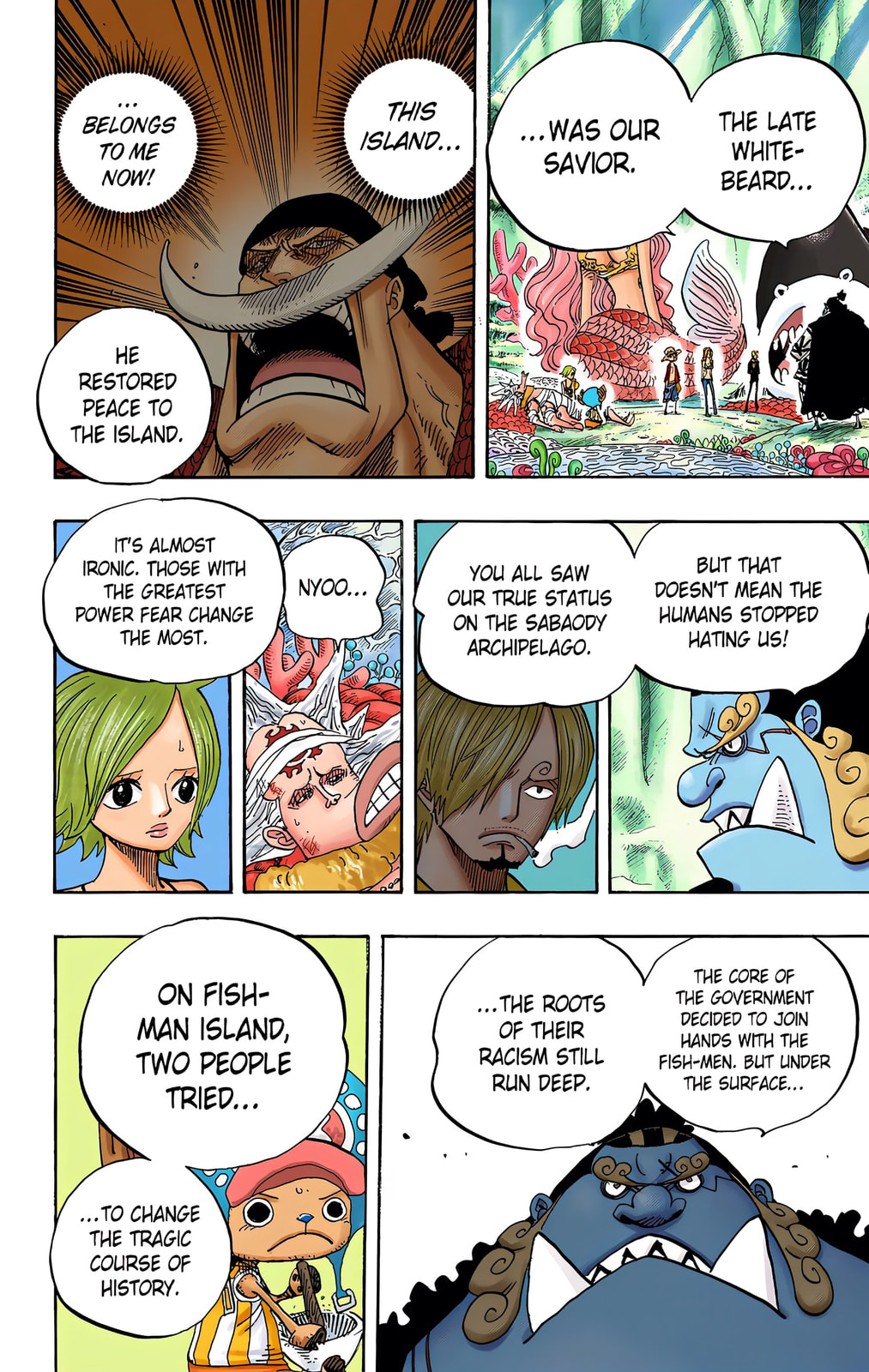 Read One Piece (Colored) chapter 620 image 13 on Lezhin