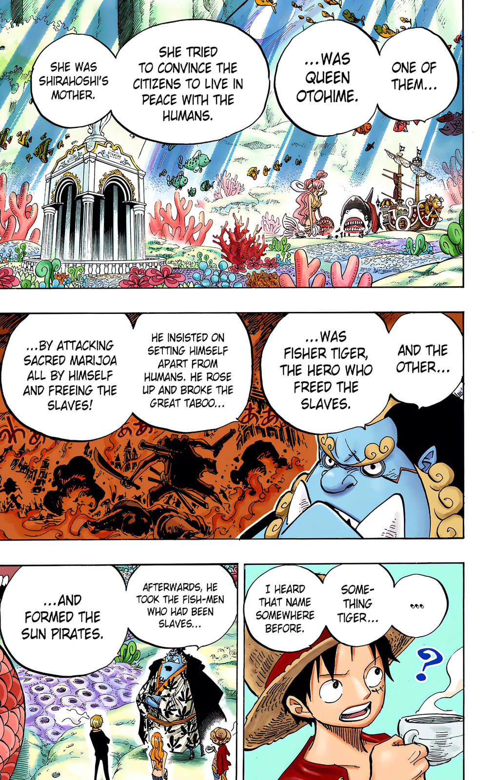 Read One Piece (Colored) chapter 620 image 14 on Lezhin