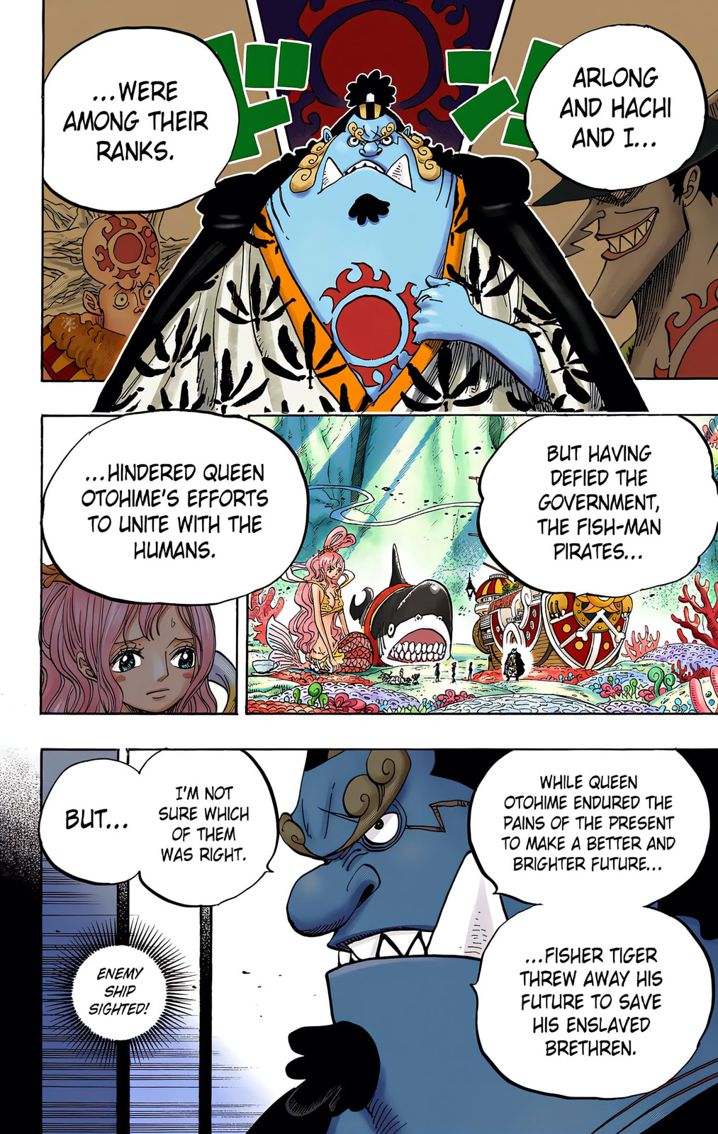 Read One Piece (Colored) chapter 620 image 15 on Lezhin