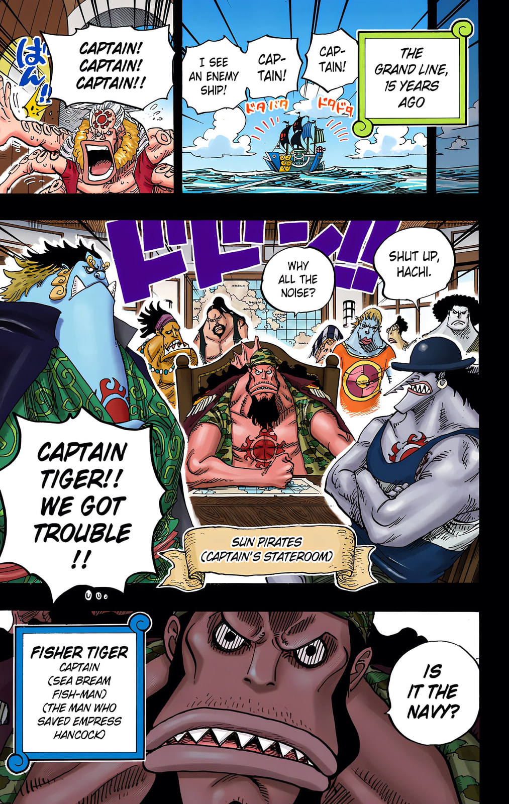 Read One Piece (Colored) chapter 620 image 16 on Lezhin